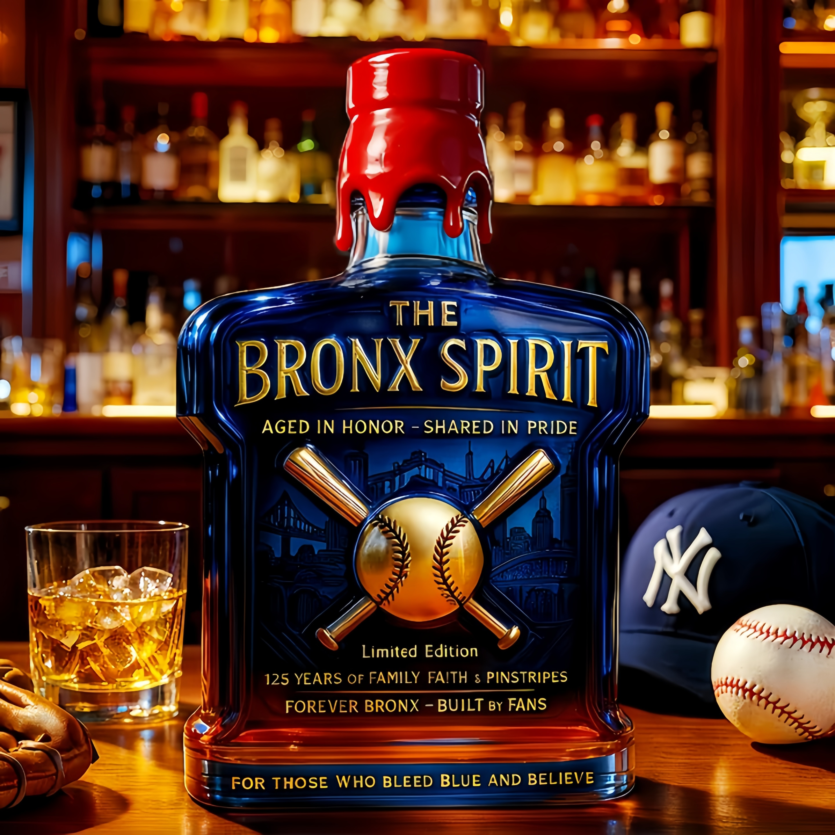 The Bronx Spirit – New York Yankees Whiskey Decanter Limited Edition