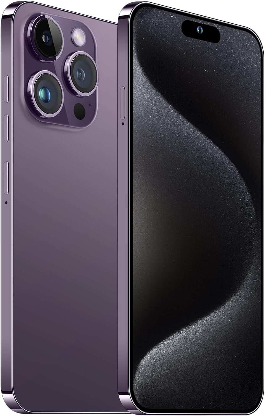 A15 Pro Max Smartphone, 6+256GB Unlocked Phone, Android 13.0, 48+108MP Zoom Camera, Long Battery Life 6800mAh, Dual SIM, 6.7“ HD Screen,5G Phone