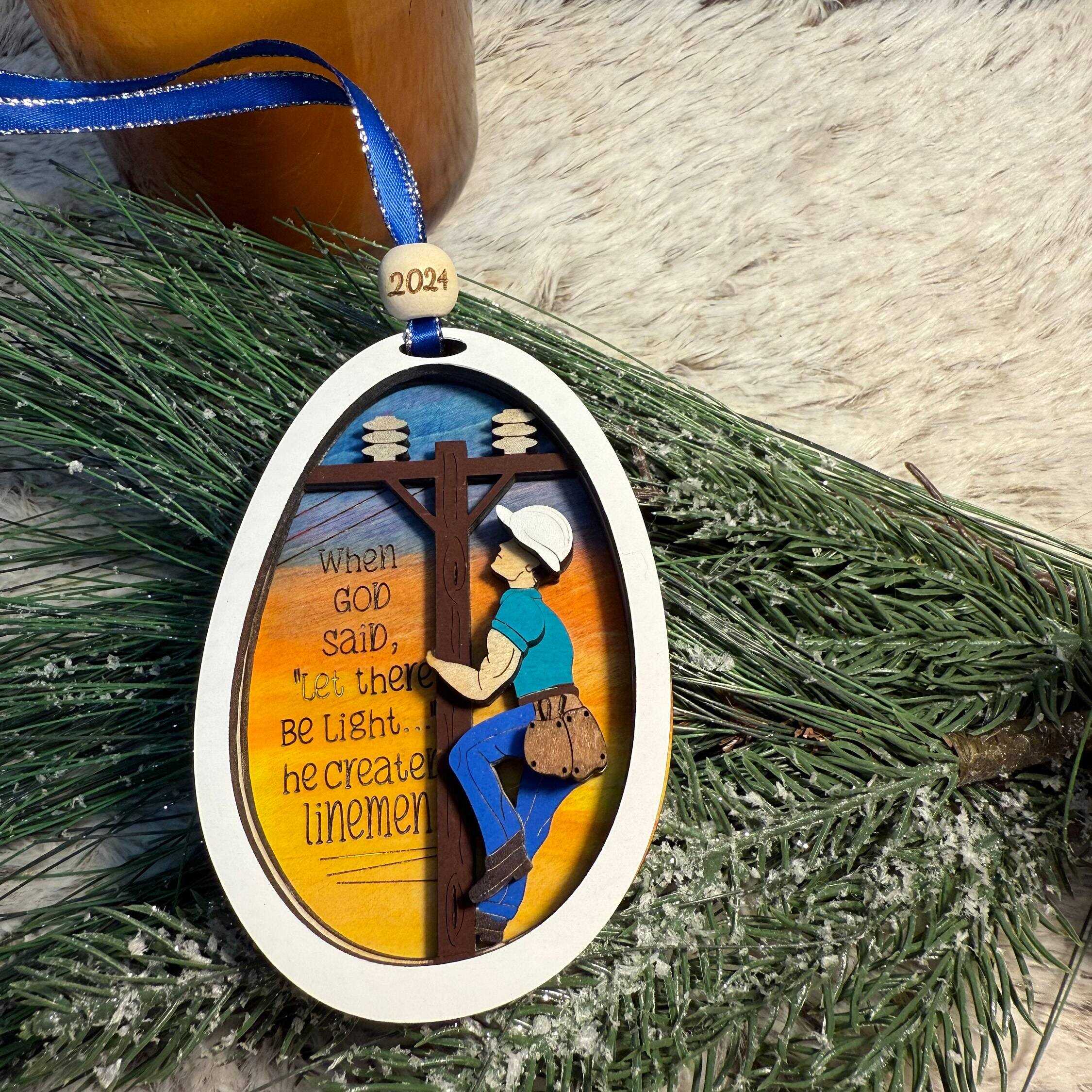 Linemen Ornaments | Meaningful Gift