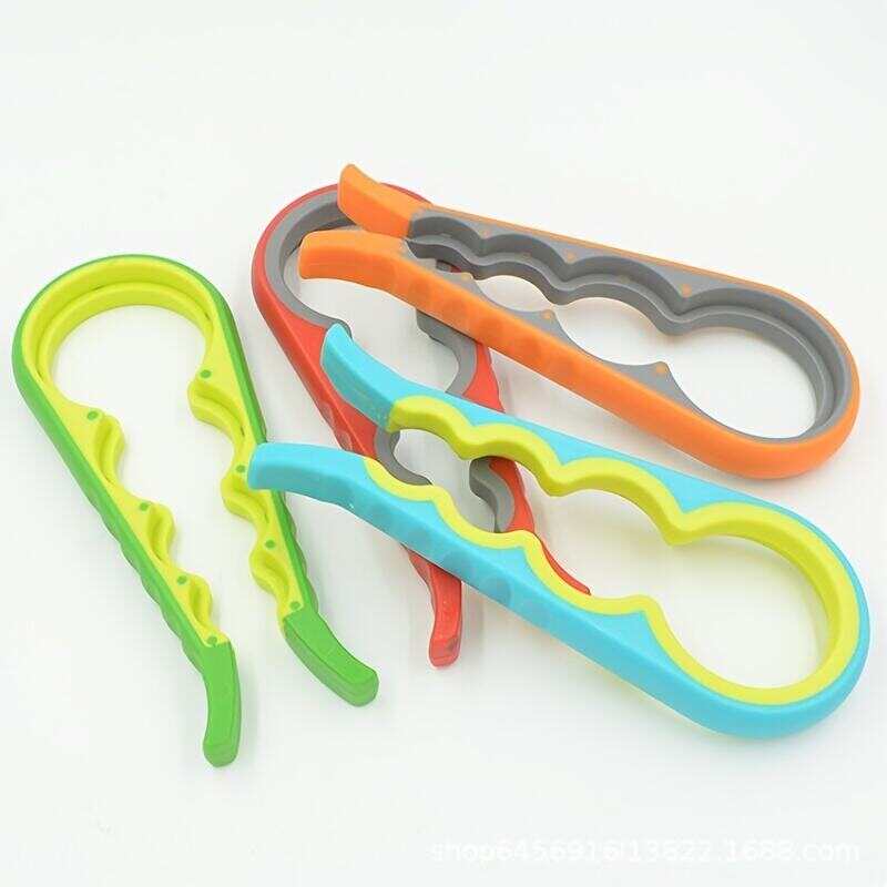 1pc 4-in-1 Multifunctional Jar Opener for Arthritic Hands and Weak Hands - Easy to Use Lid Opener, Can Opener, and Bottle Opener - Perfect for Seniors with Arthritis - 9.06 x 3.74 Inches