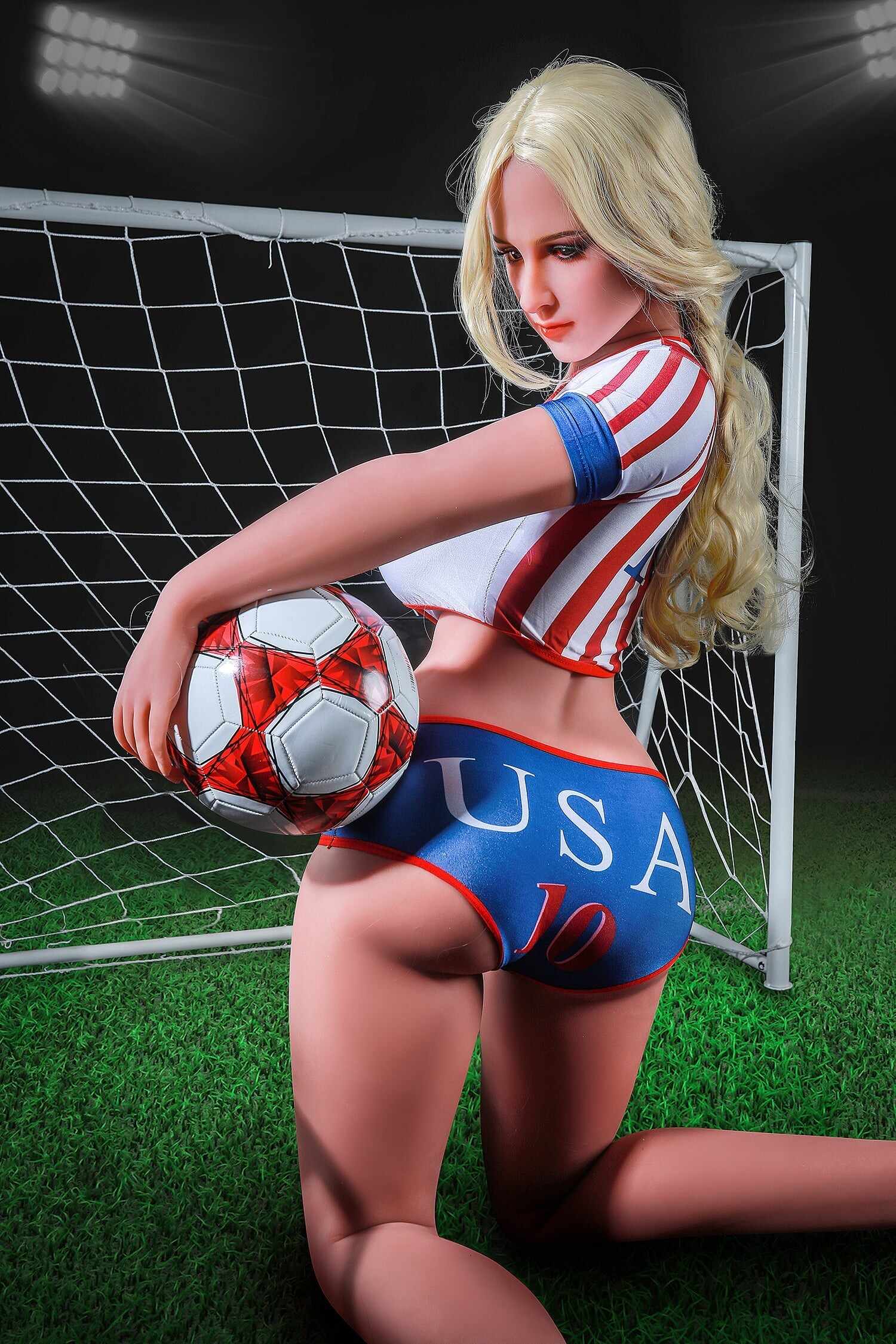 Cathy 5ft48 / 167cm Football Girl Big Booty Big Breast Female Sex Doll