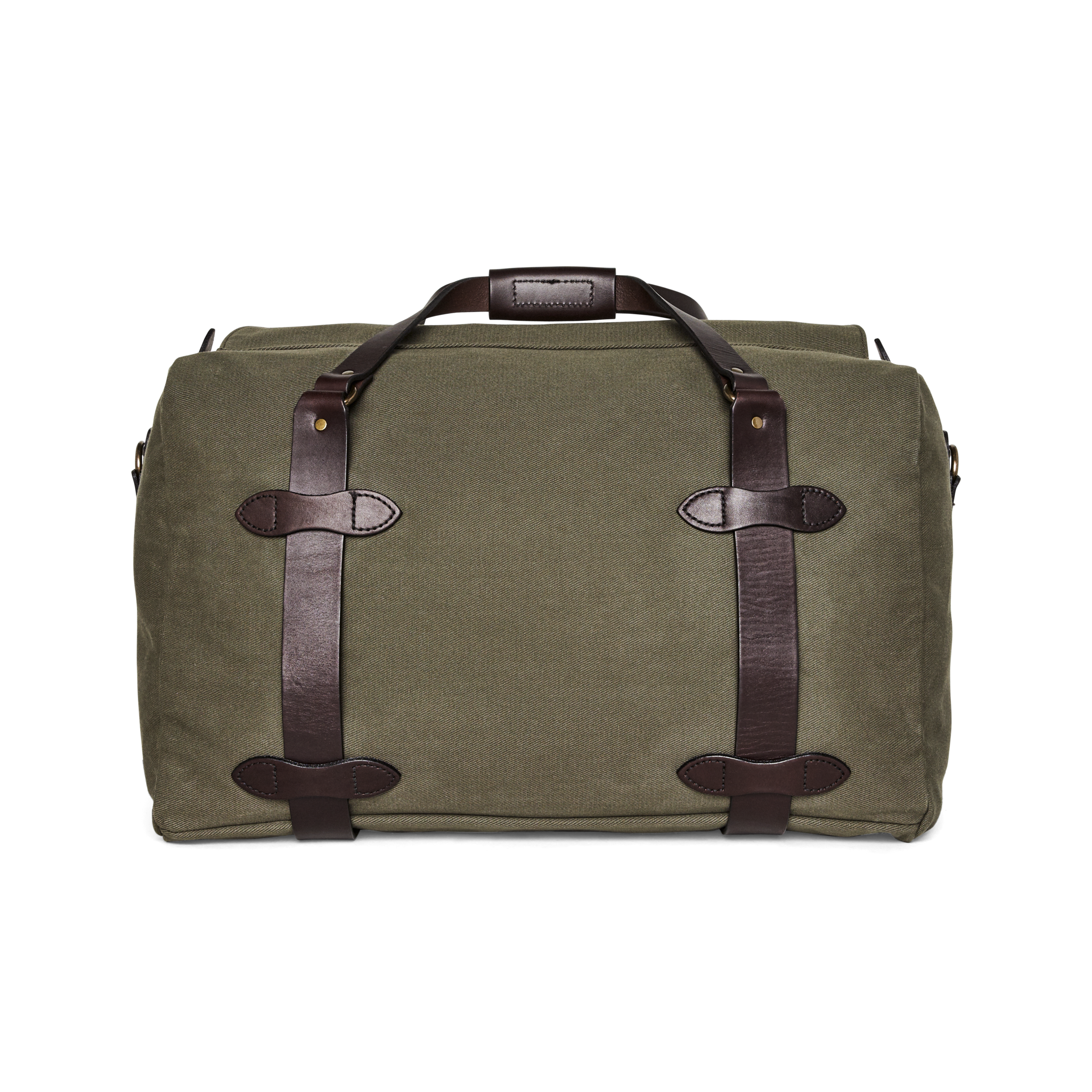 Medium Rugged Twill Duffle Bag - Otter Green