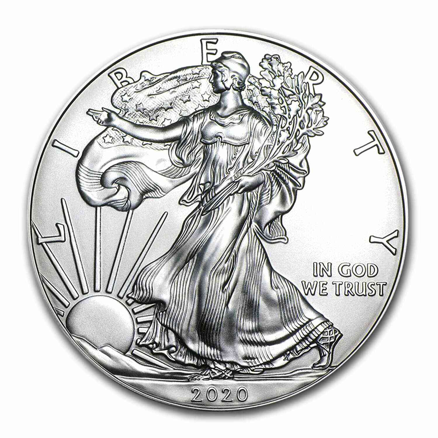 2020 $1 American Silver Eagle MS69 PCGS