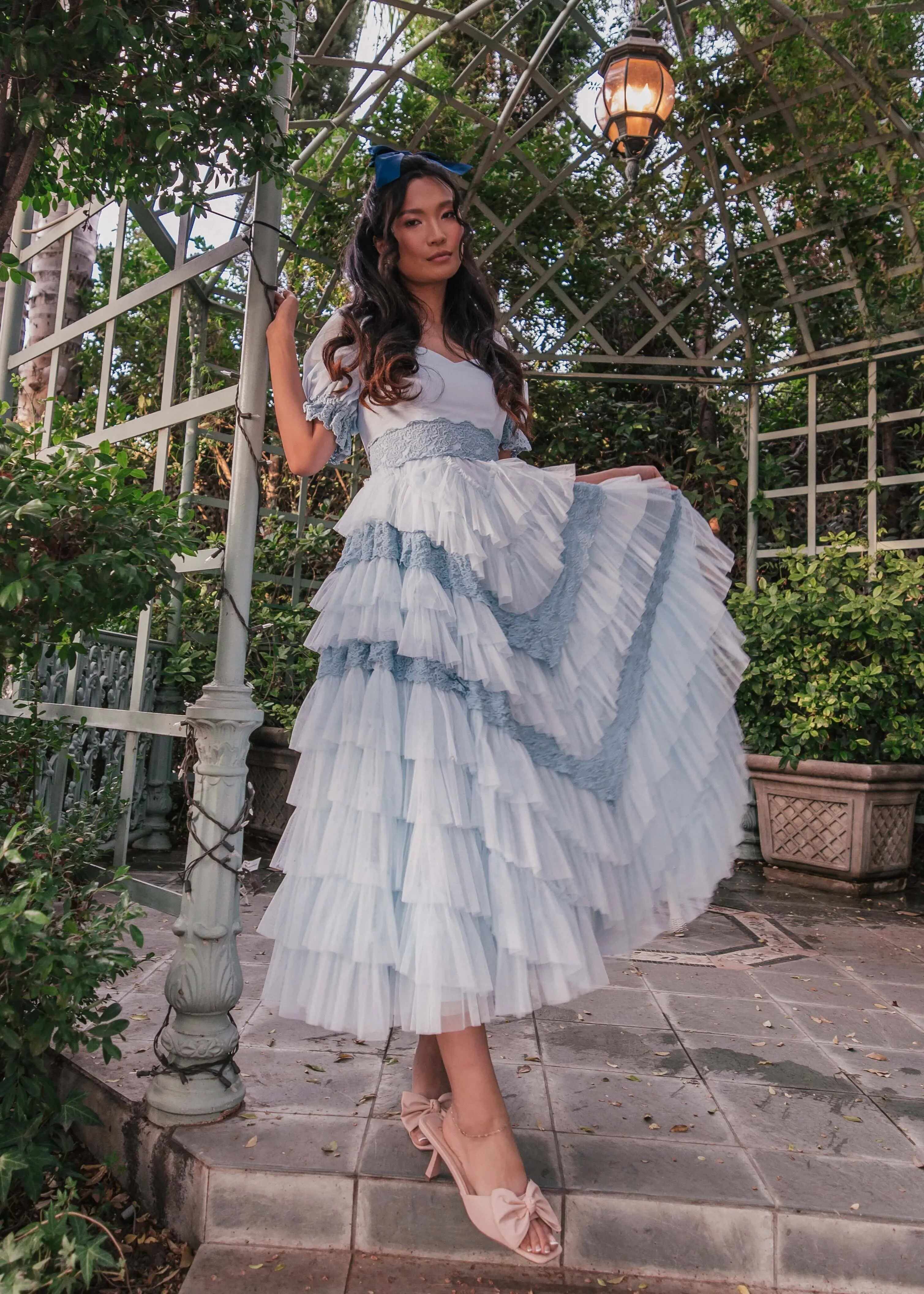 Thumbelina Dress Blue