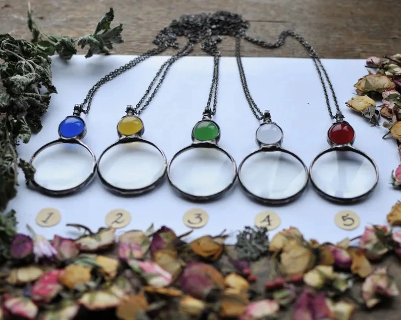 Grands Loupe Pendant Necklace Gift