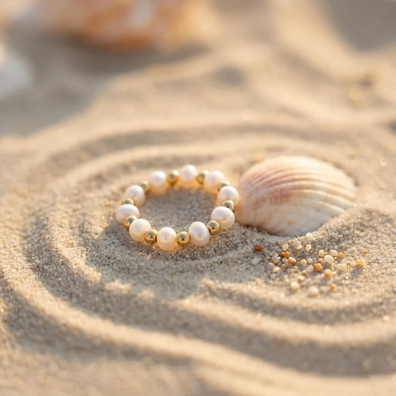 🤍 Elegant Freshwater Pearl Necklace