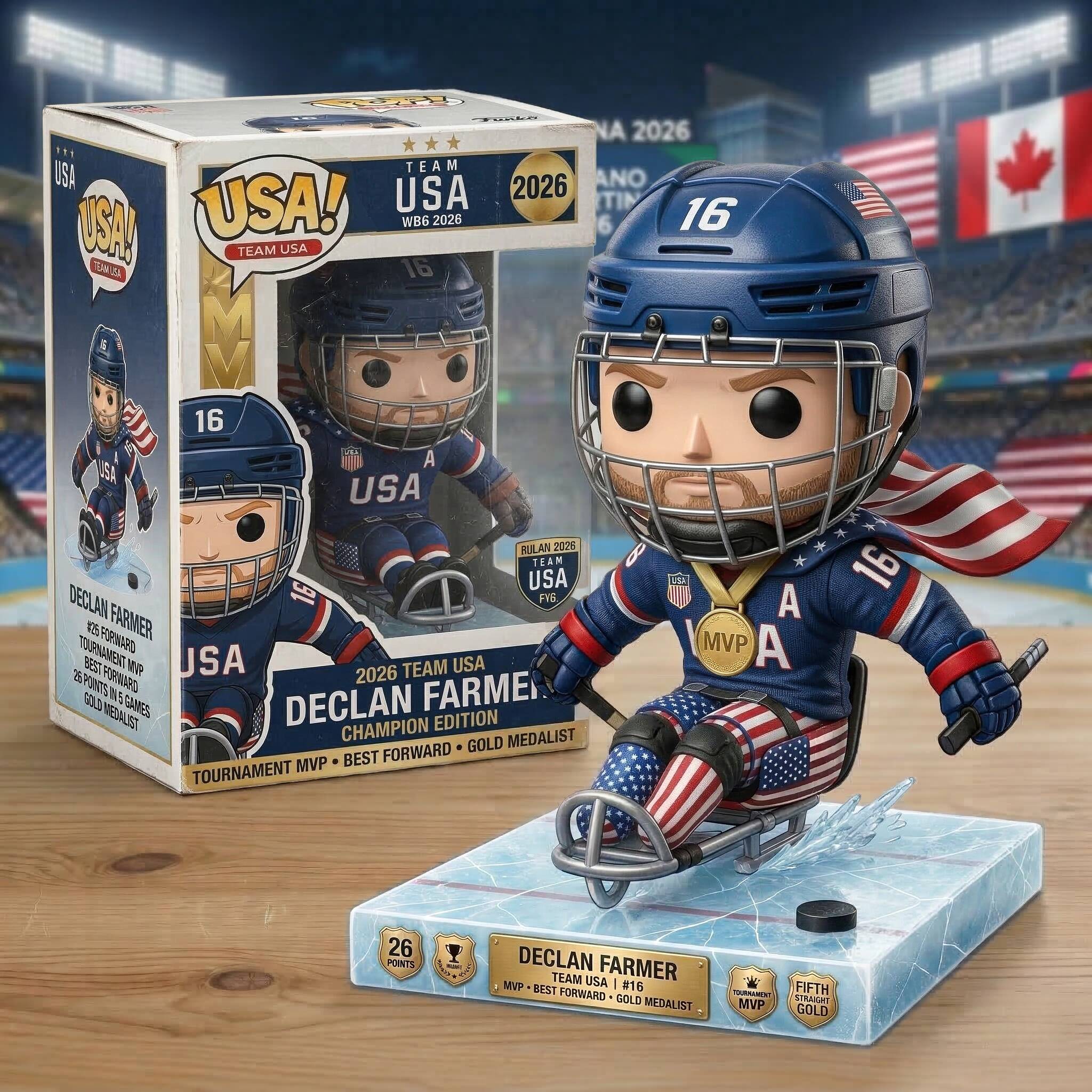 2026 Team USA Para Ice Hockey Champion Series Pop! Figure