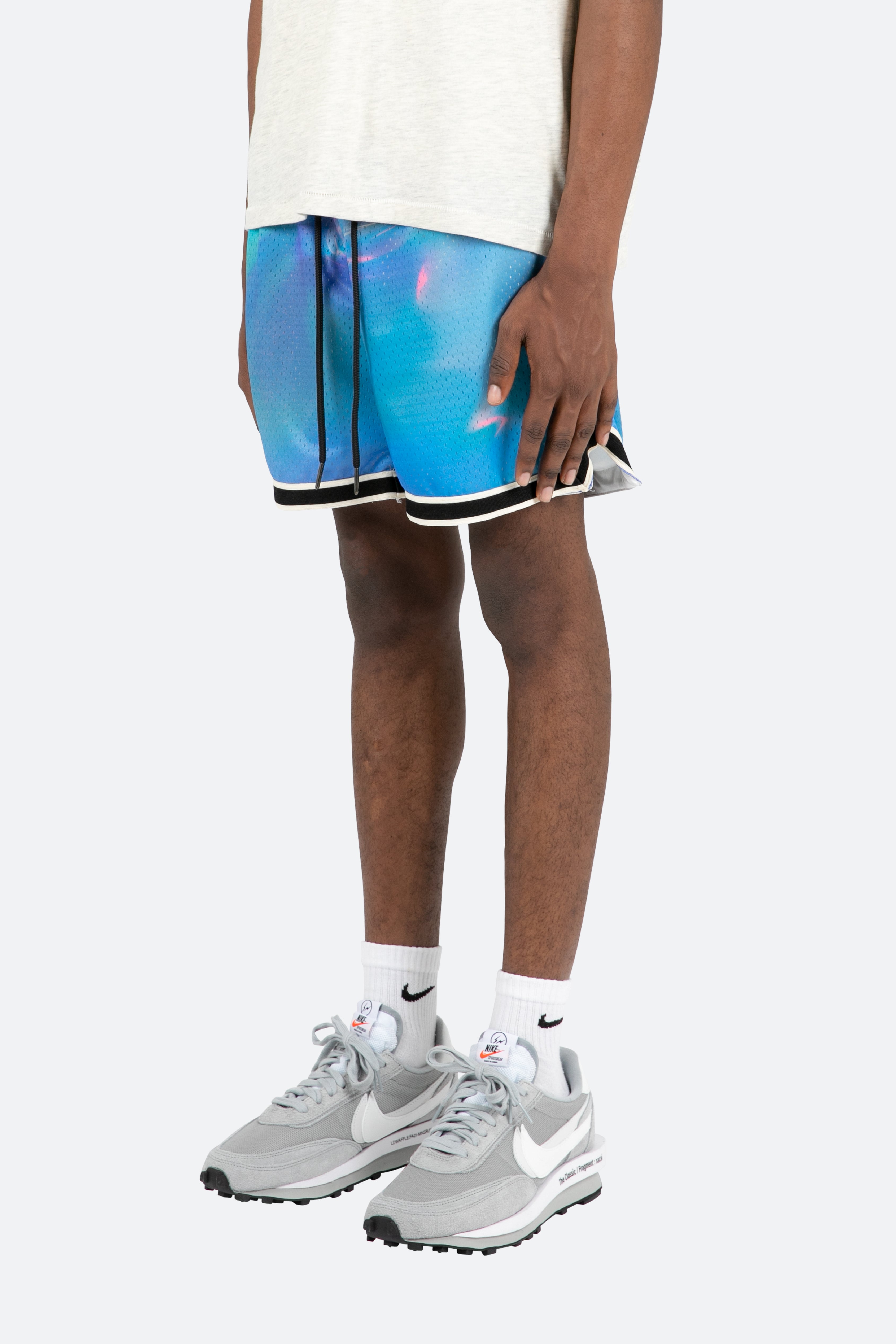 Digital Basketball Shorts - Blue