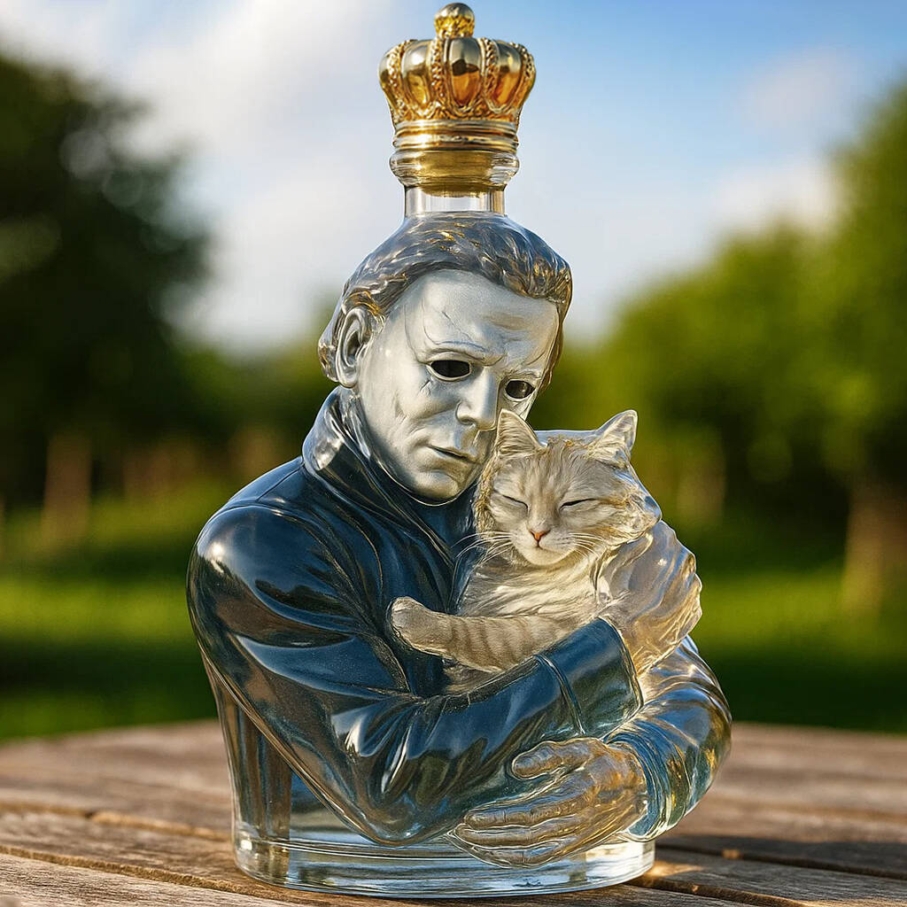 Michael Myers＆Cat Whiskey bottle