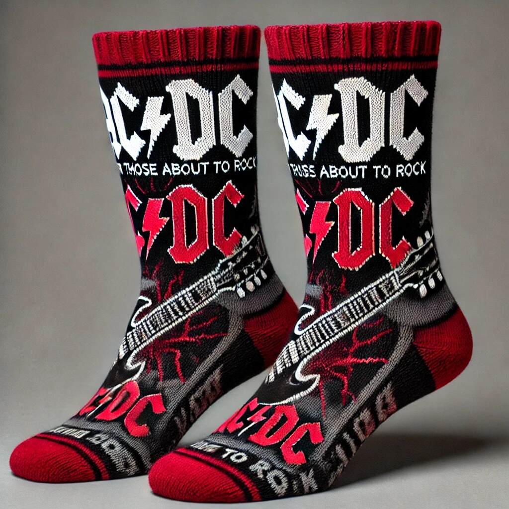 AC/DC Socks