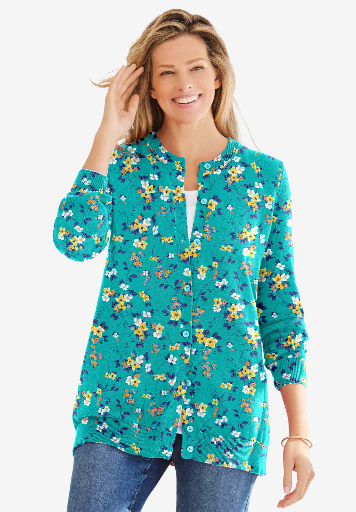 Perfect Long-Sleeve Cardigan