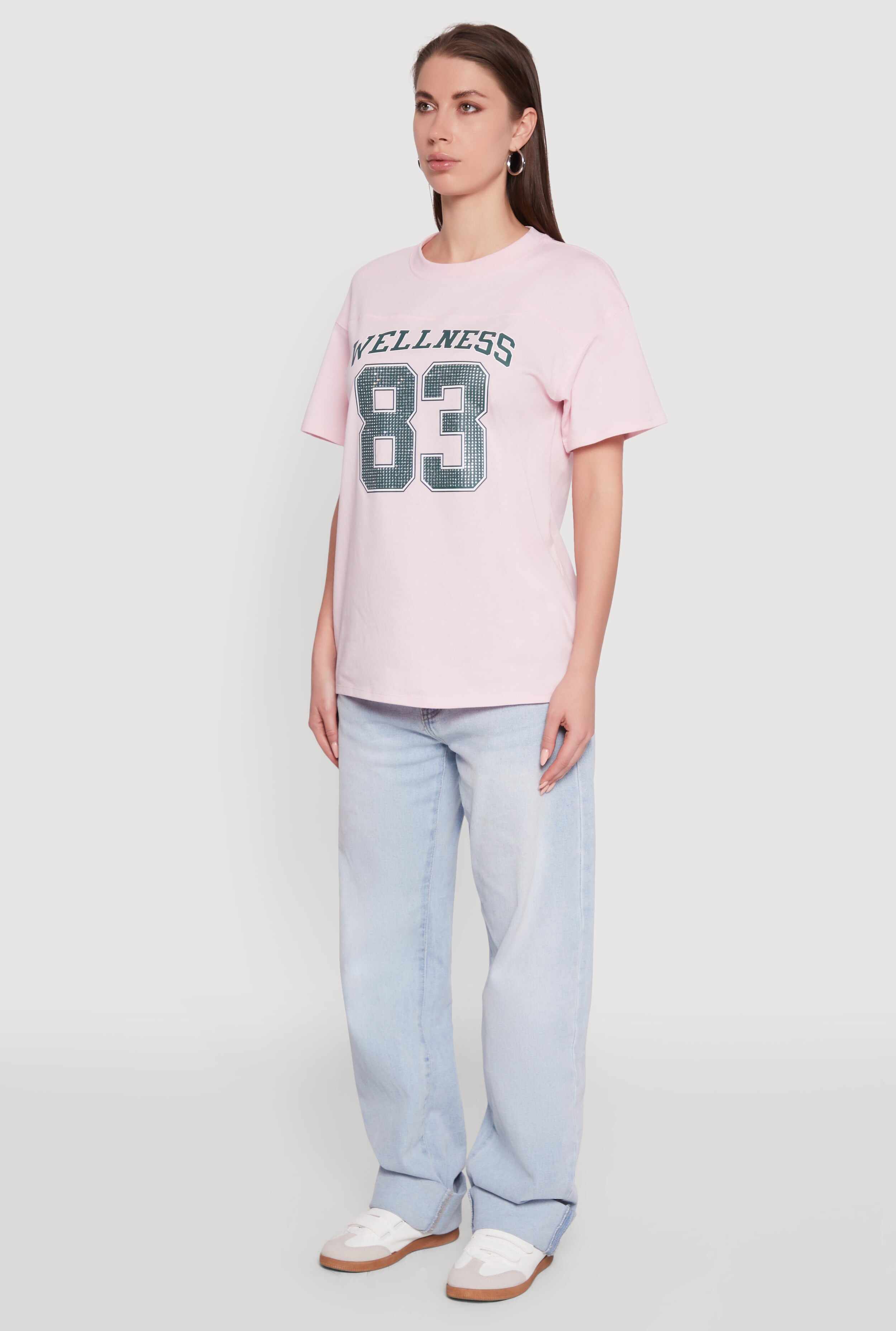 Almost Famous Rhinestone Graphic T-Shirt
