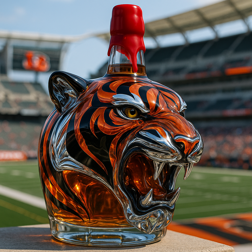 Cincinnati Bengals Limited Edition Whisky Bottle