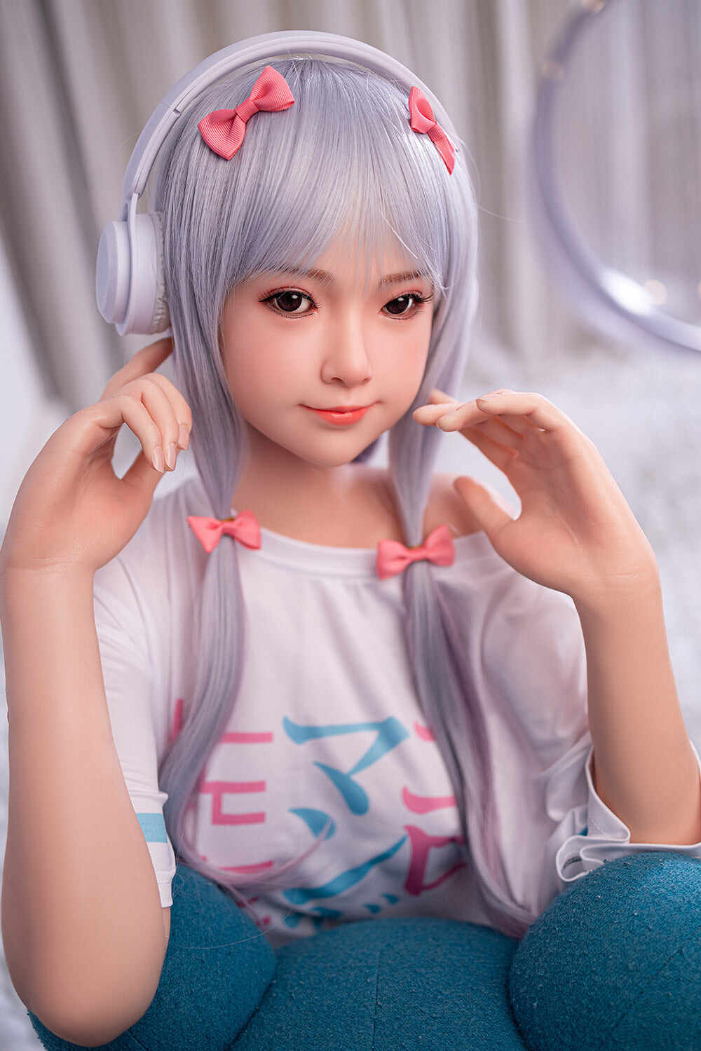 Corrinne 5ft18 / 158cm #30 Head Full Silicone Small Breasts Cute Custom Sex Doll