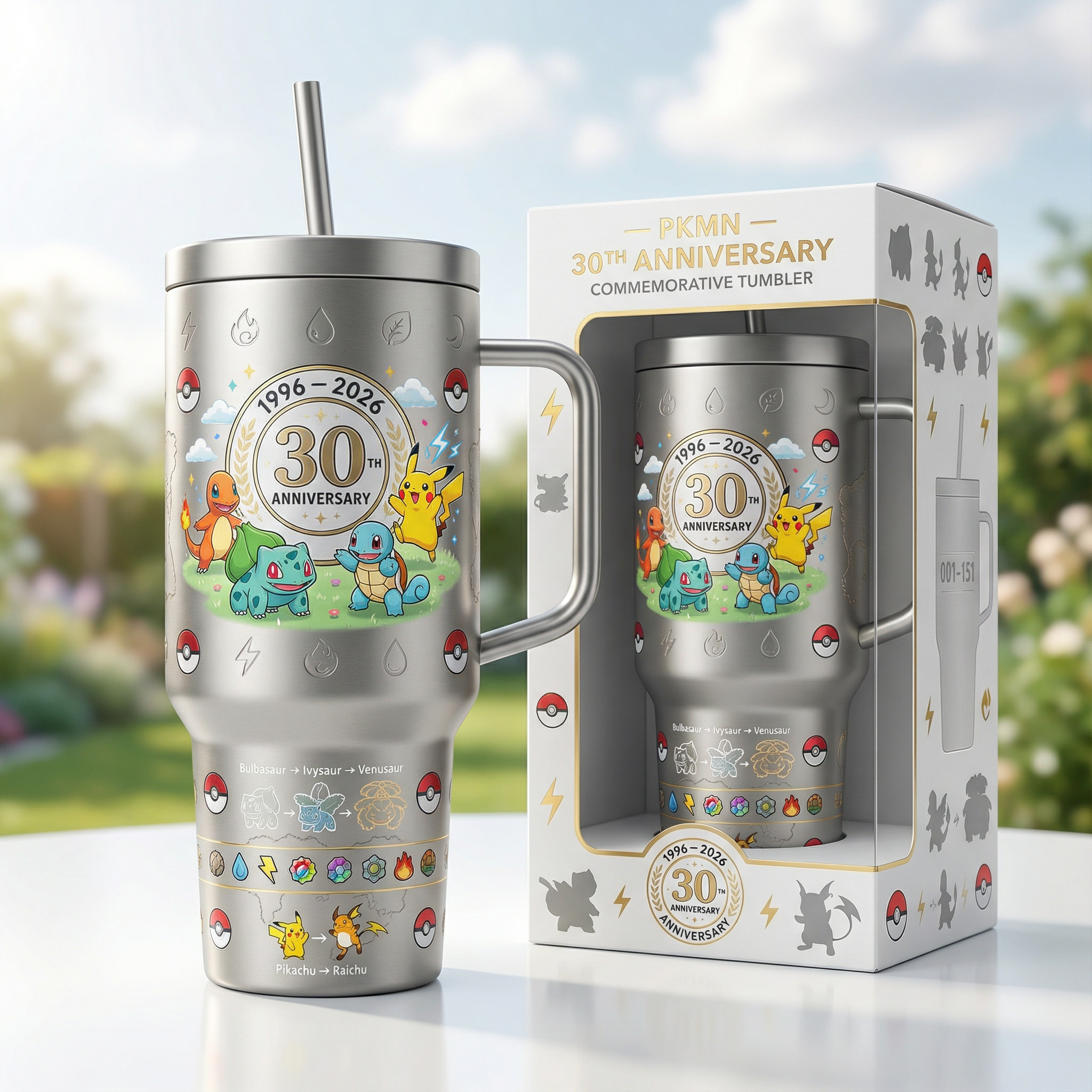 PKMN 30th Anniversary Commemorative Tumbler
