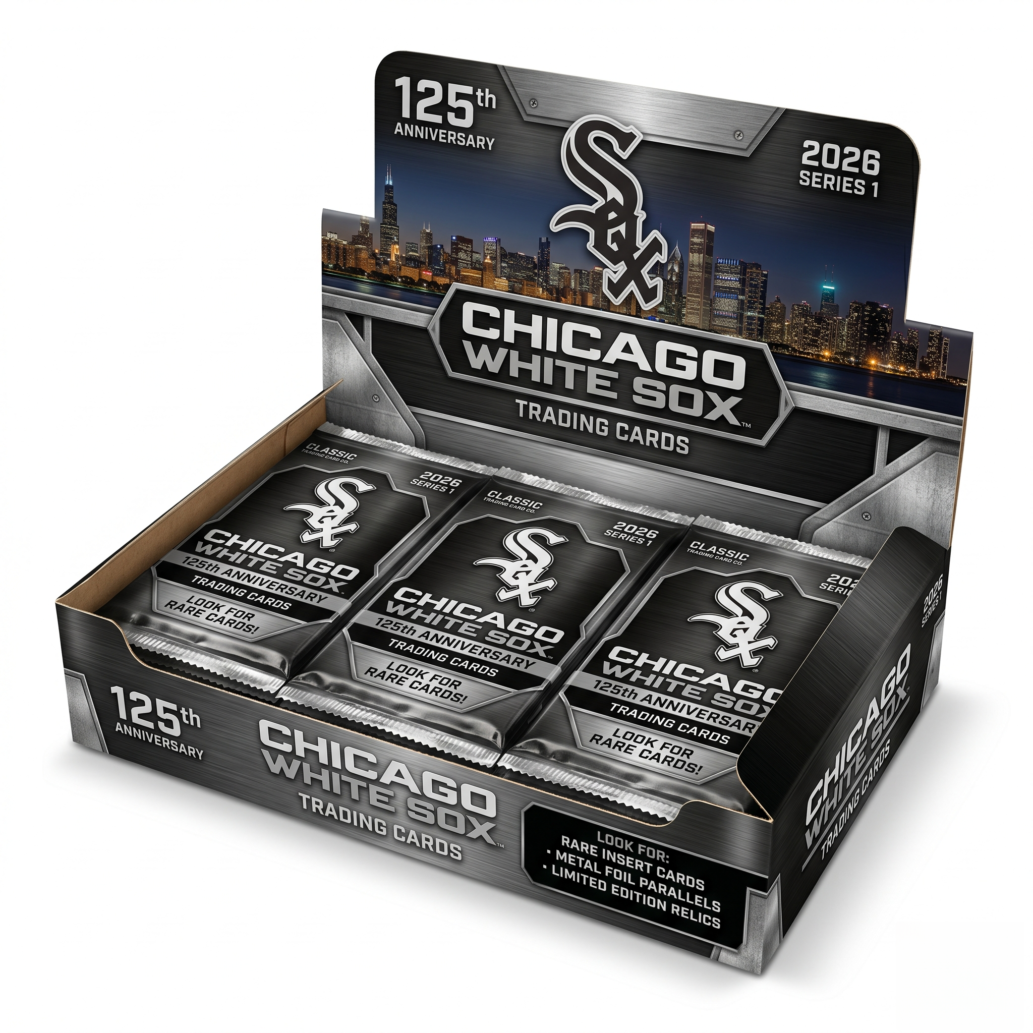 2026 Chicago White Sox 125th Anniversary Trading Cards Hobby Box