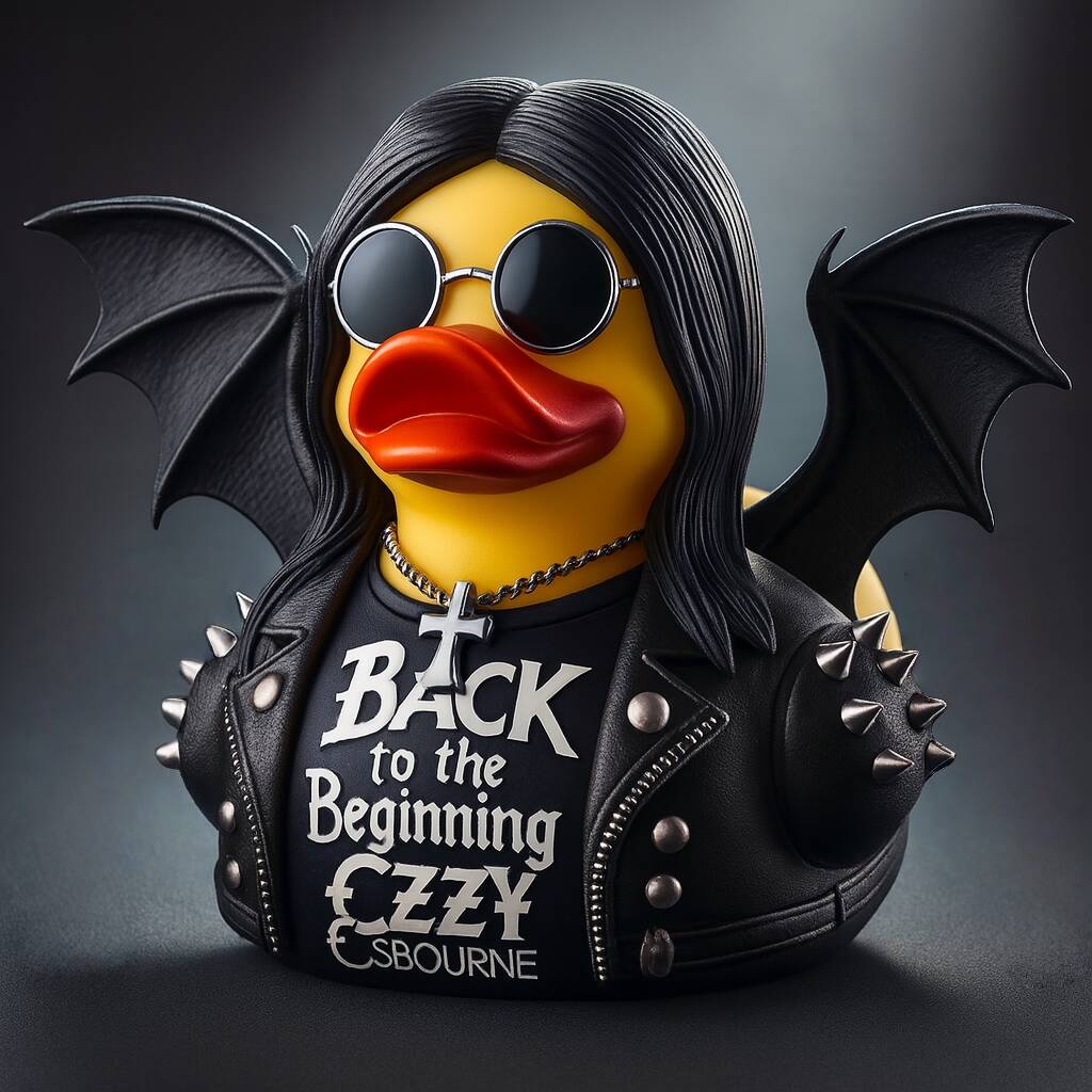 Ozzy Osbourne “Back to the Beginning” duck