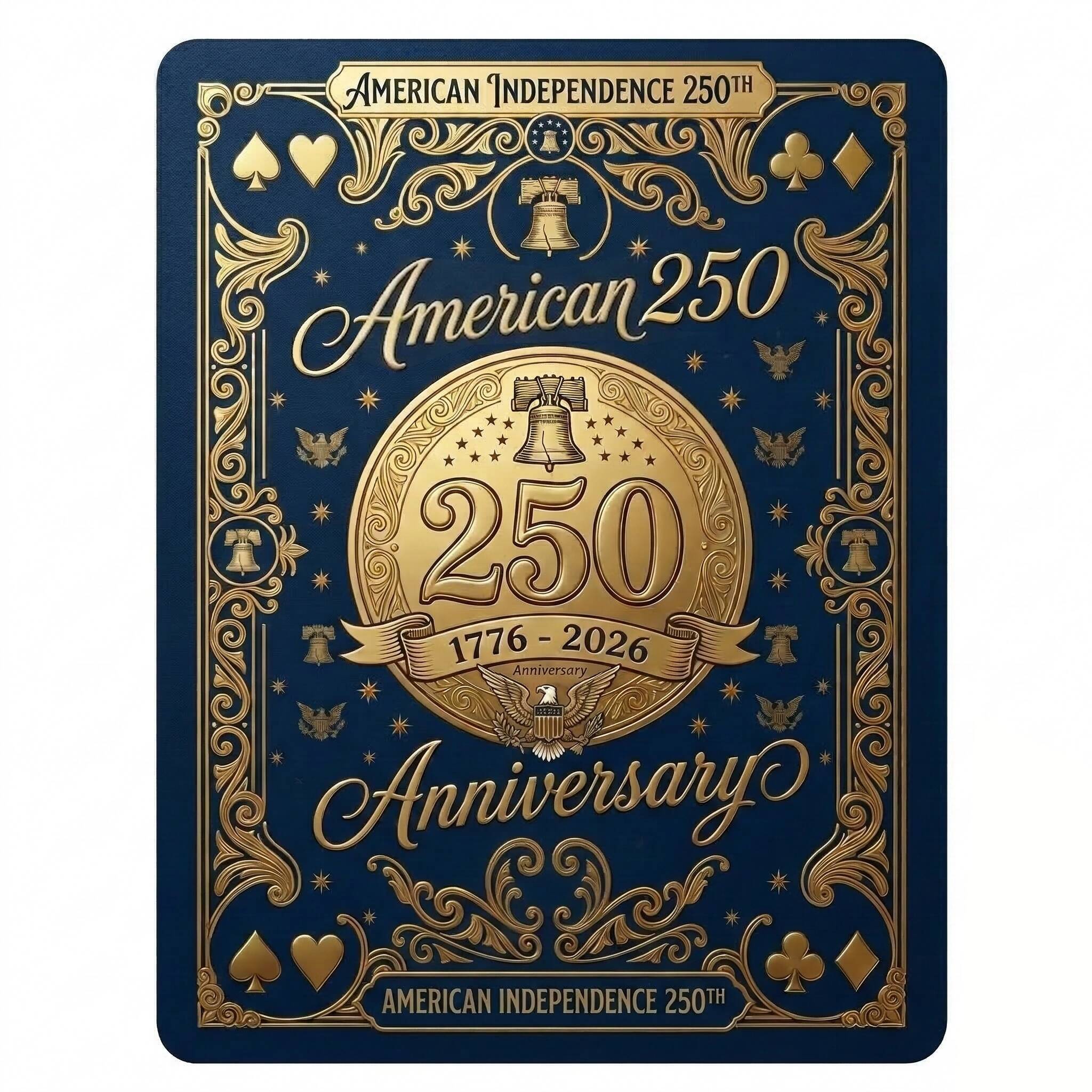 🔥America 250th Anniversary Premium Historical Playing Cards⏳