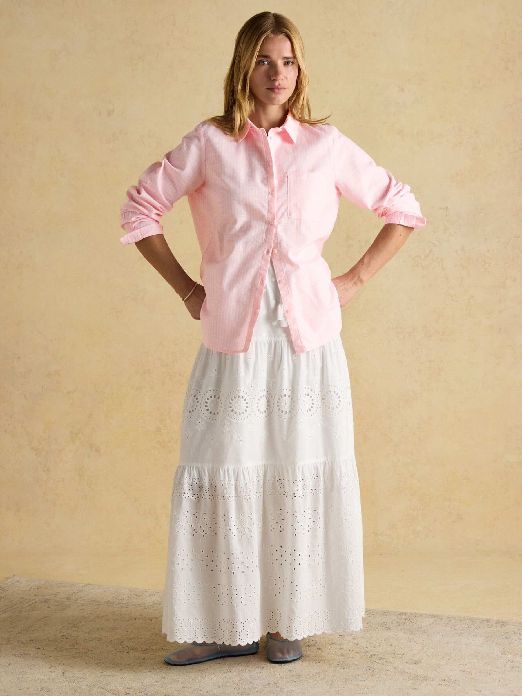 Ida Green Cotton Shirt