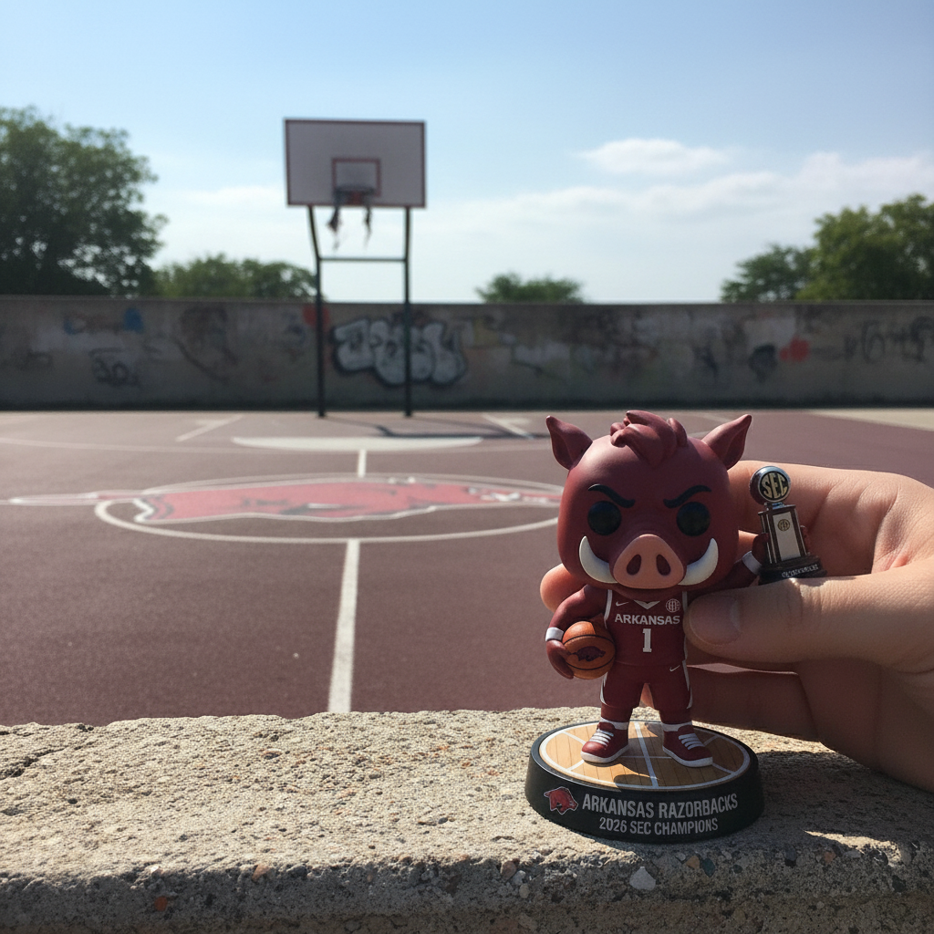 Arkansas Razorbacks 2026 SEC Champions Commemorative POP! Figure