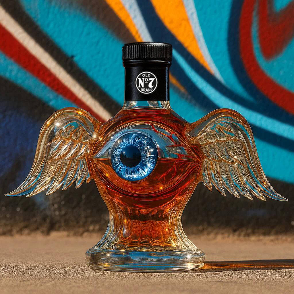 Von Dutch Eye Whiskey Bottle