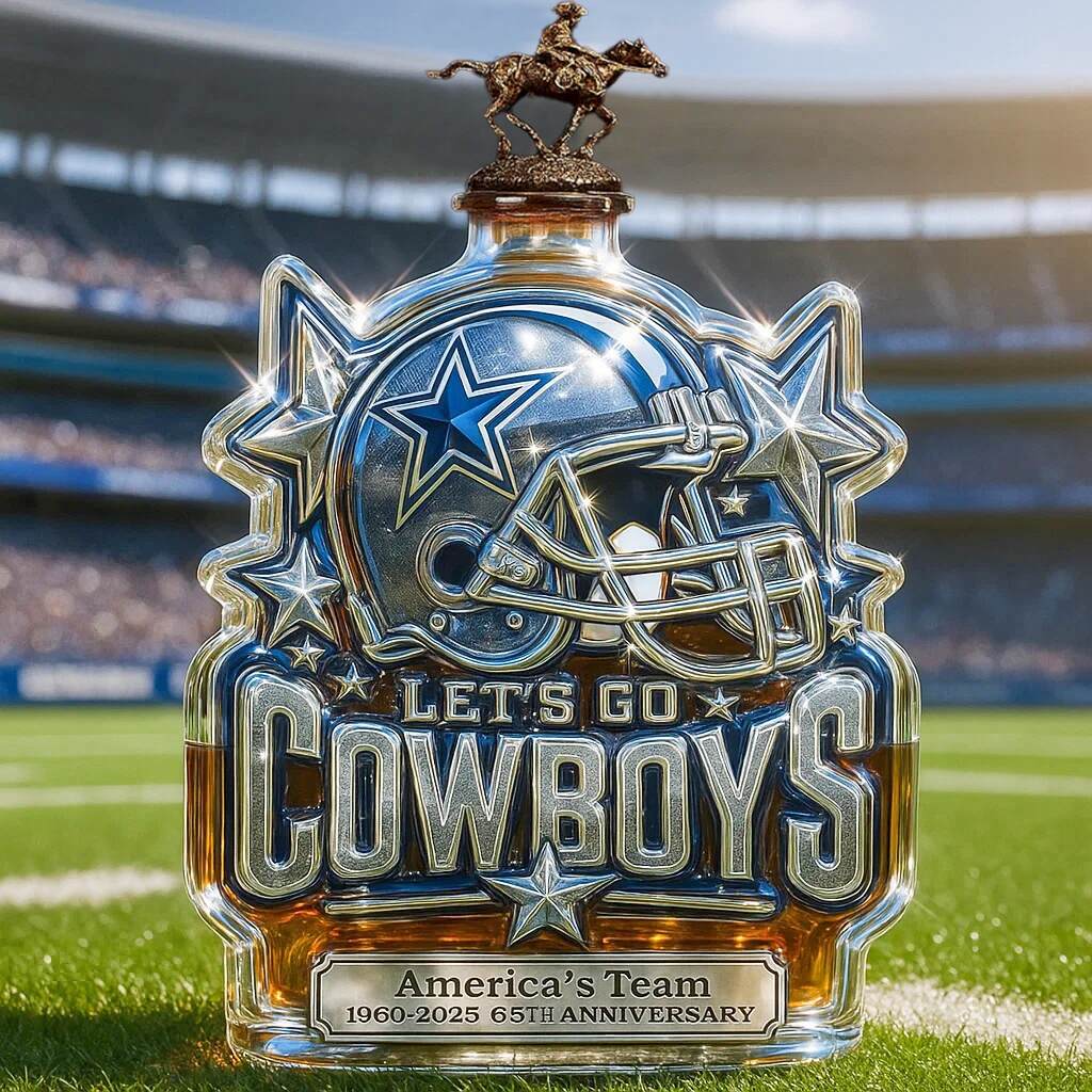 Dallas Cowboys Limited Edition Whisky Bottle
