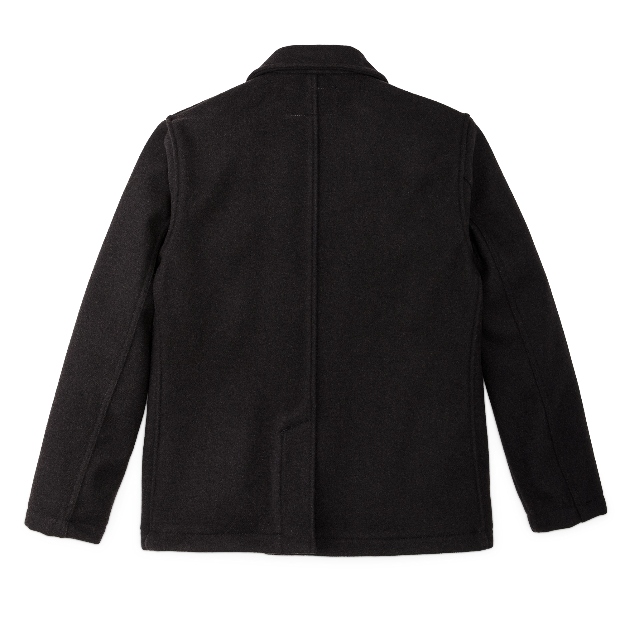 Mackinaw Wool Blazer - Brown Black Twill