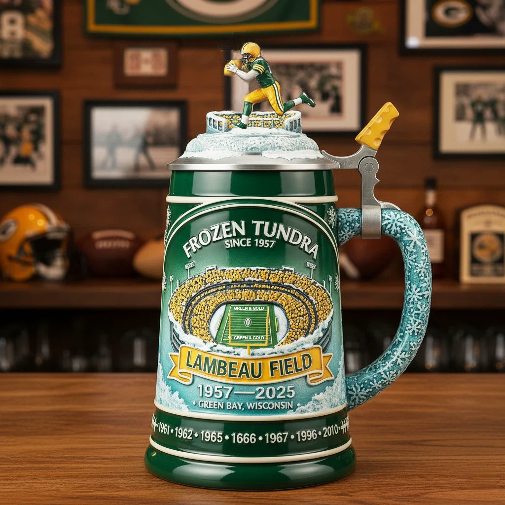 Frozen Tundra · Lambeau Field Collector’s Edition Beer Stein