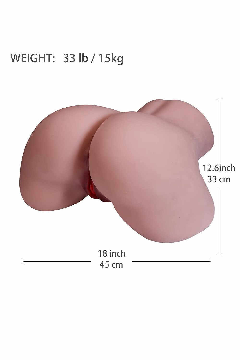 Full TPE 33 lbs/15kg Cheap Big Ass Torso