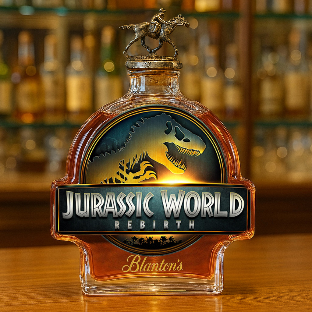 Jurassic World: Rebirth Whiskey Bottle