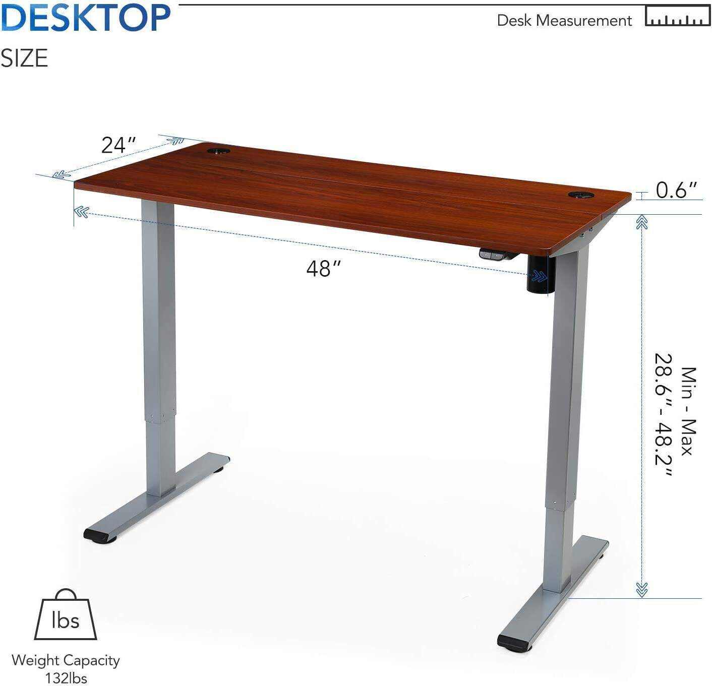 2024 New Electric Lift Computer Desk