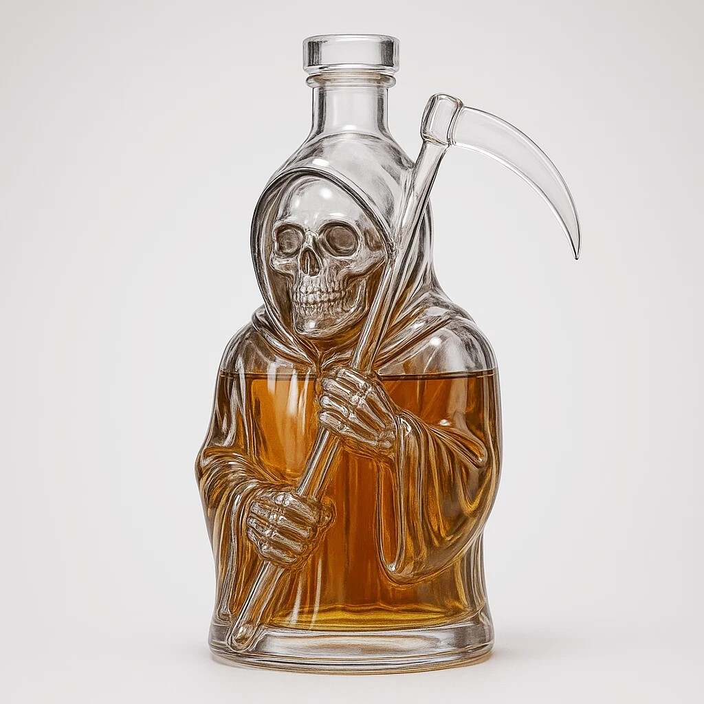 Love and Death whiskey bottle