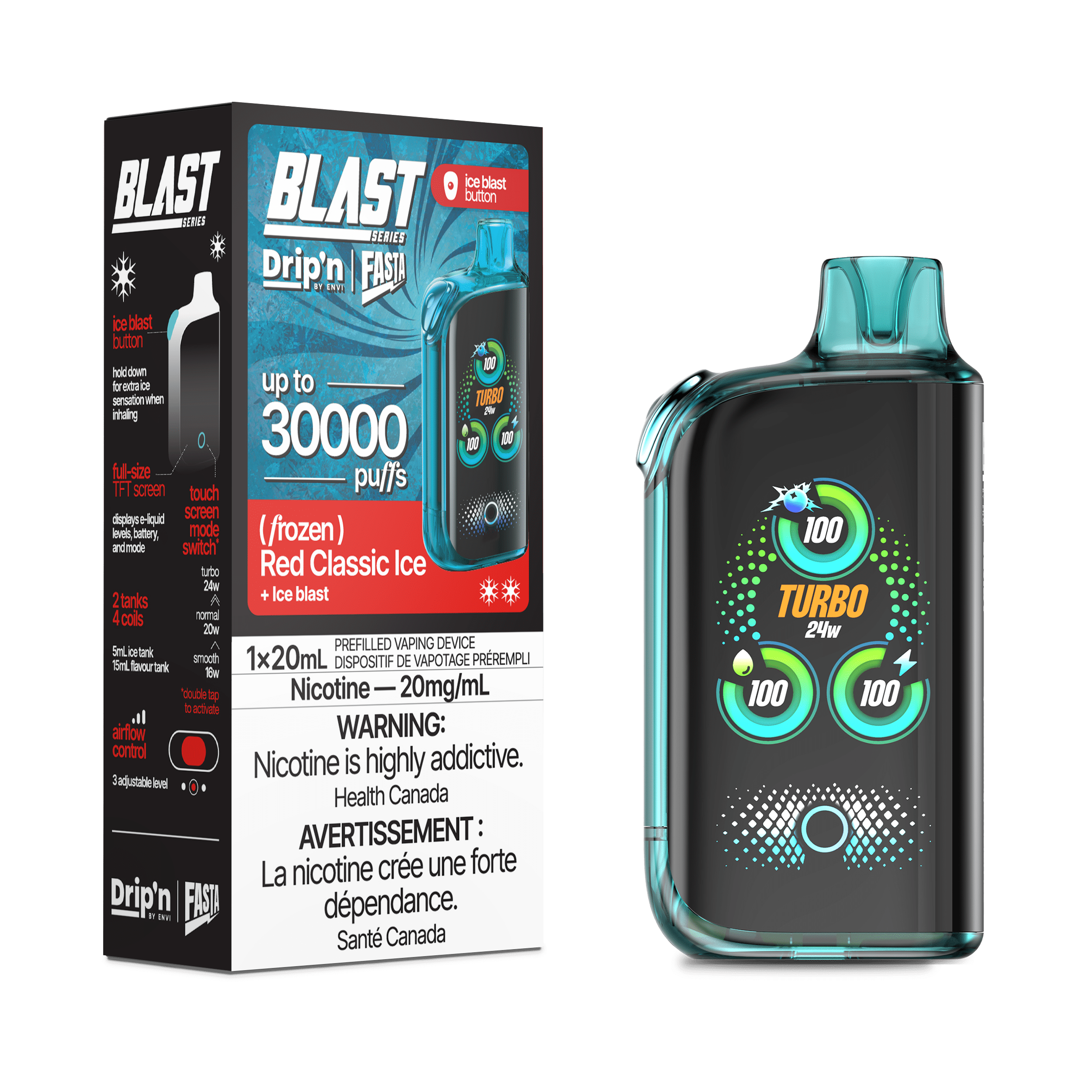 WAKA Drip'n × Fasta Blast 30K