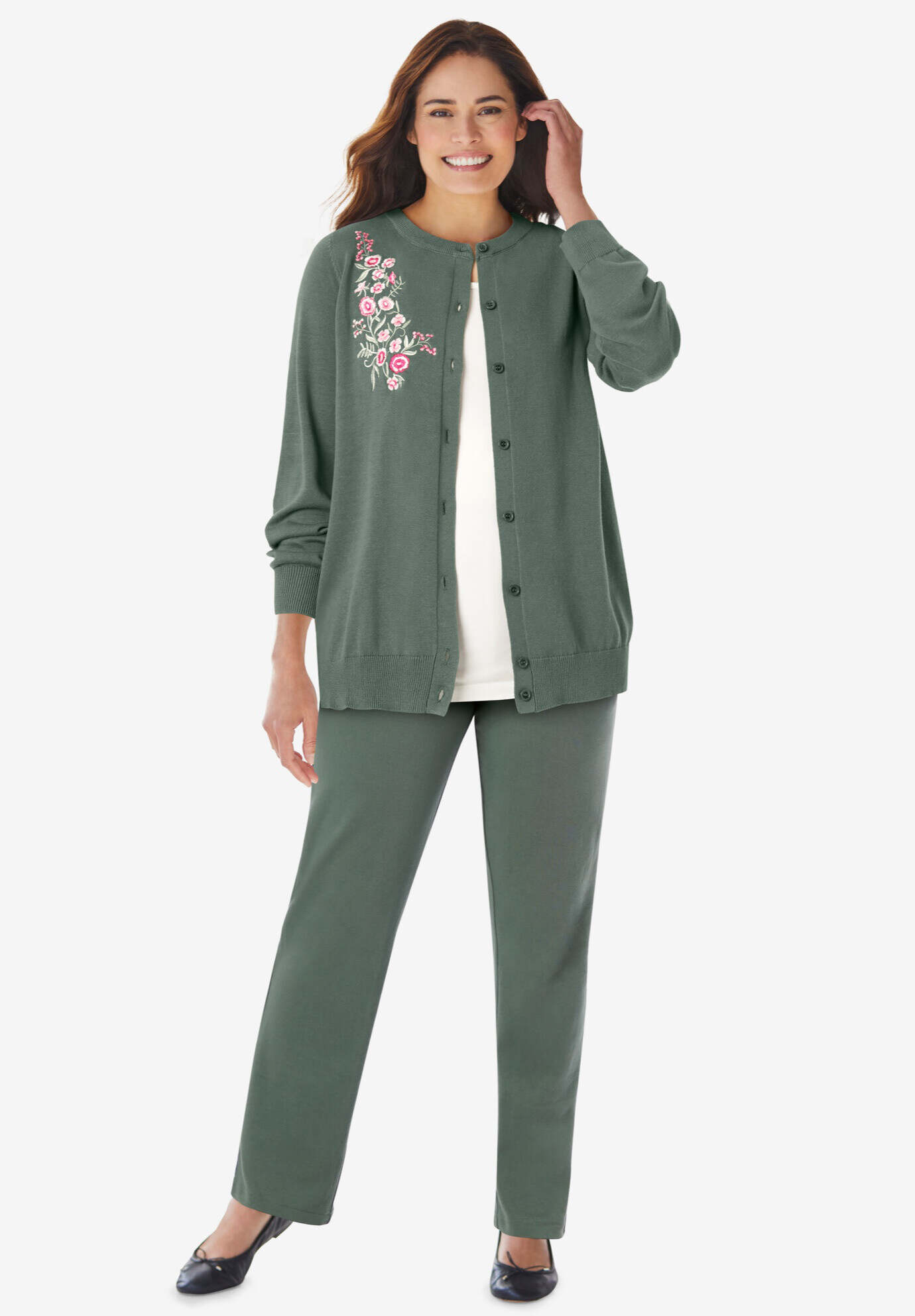 Perfect Long-Sleeve Cardigan