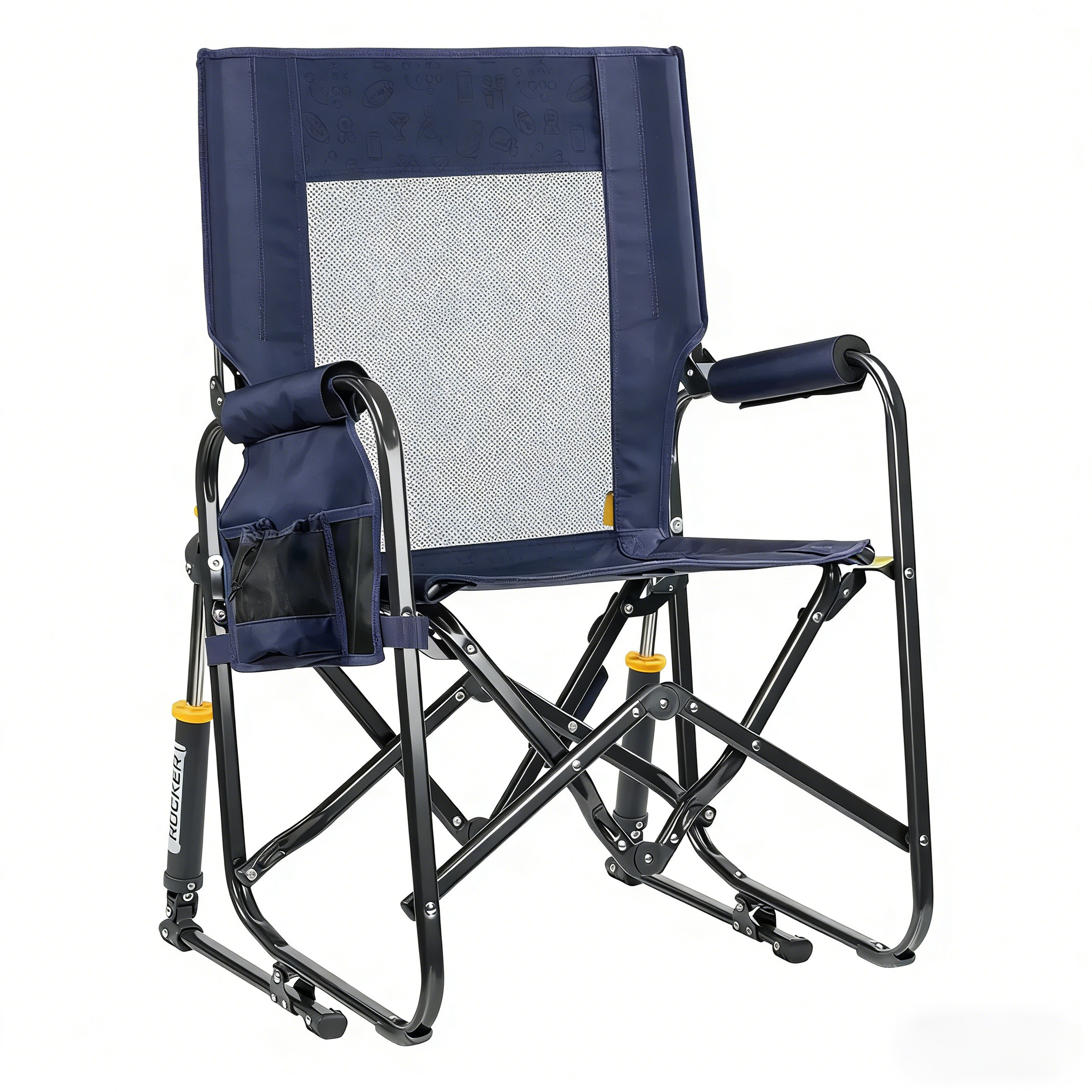 Foldable Portable Outdoor Rocking Camping Chair | Buy 2 Get Free Shipping