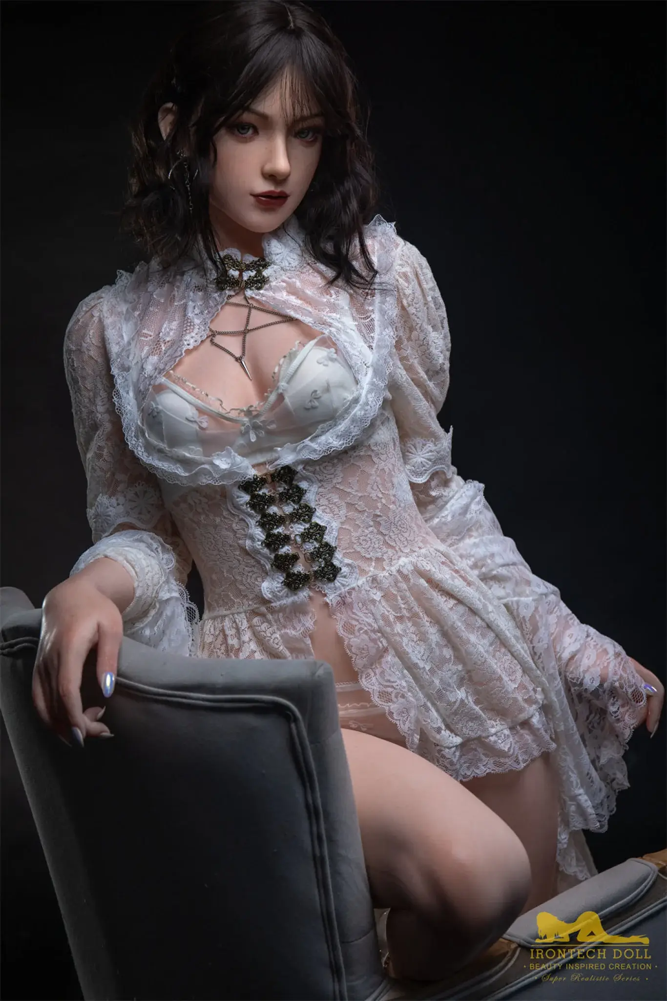 Nabi Brunette full Silicone IRONTECH Doll