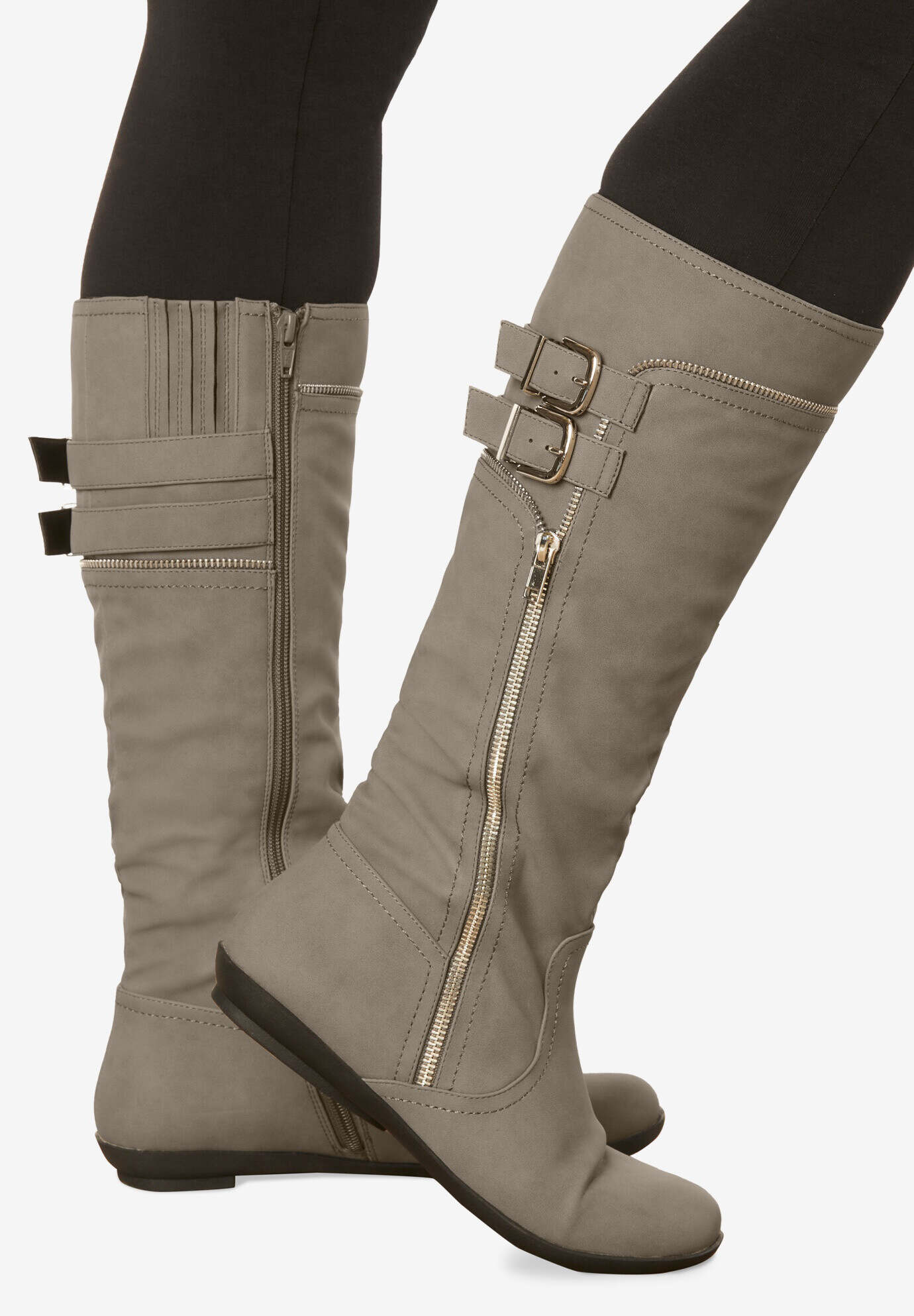 The Pasha Wide-Calf Boot