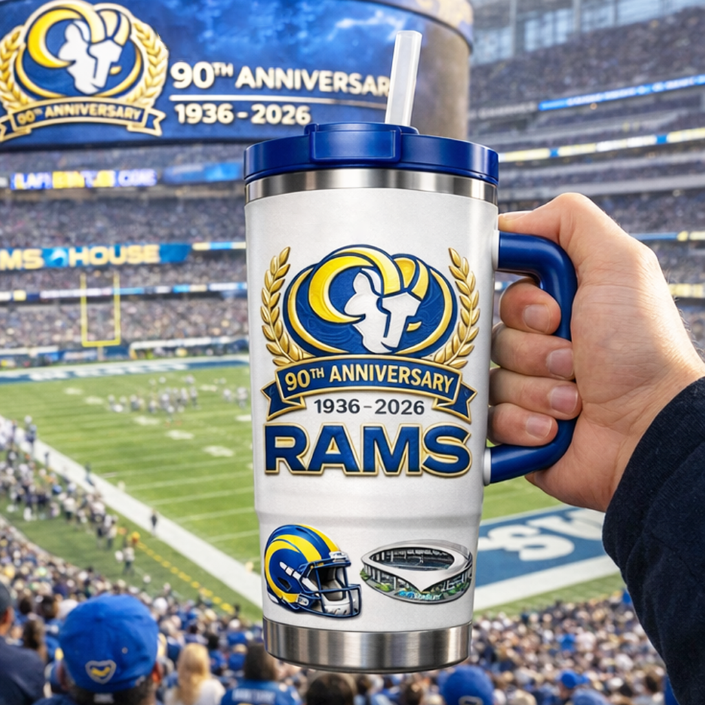 Rams 90th Anniversary Limited Edition Tumbler