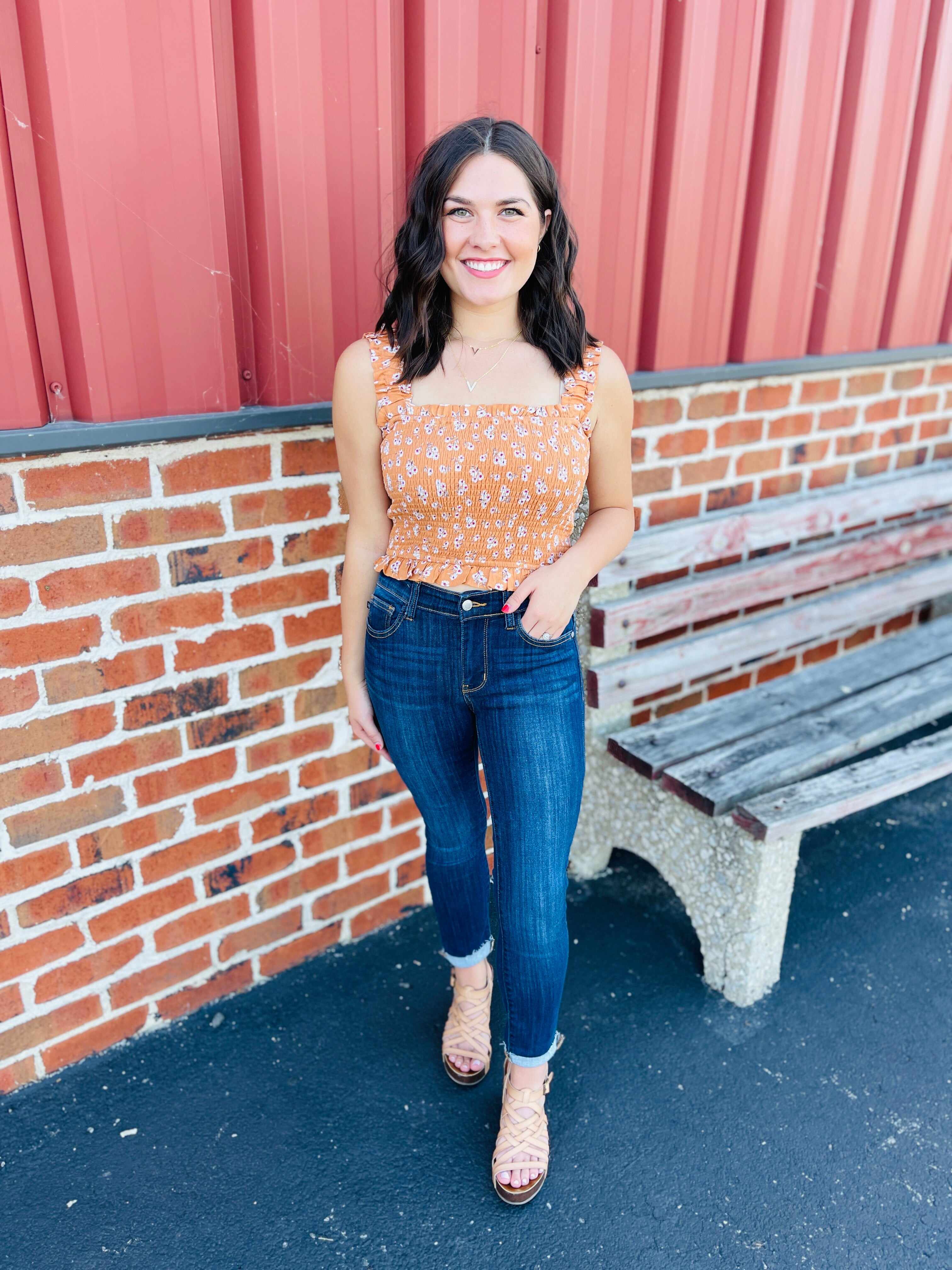 FIFTH RESTOCK! BEST SELLER!  Mid Rise REG/CURVY Work For The Weekend Skinny Jeans