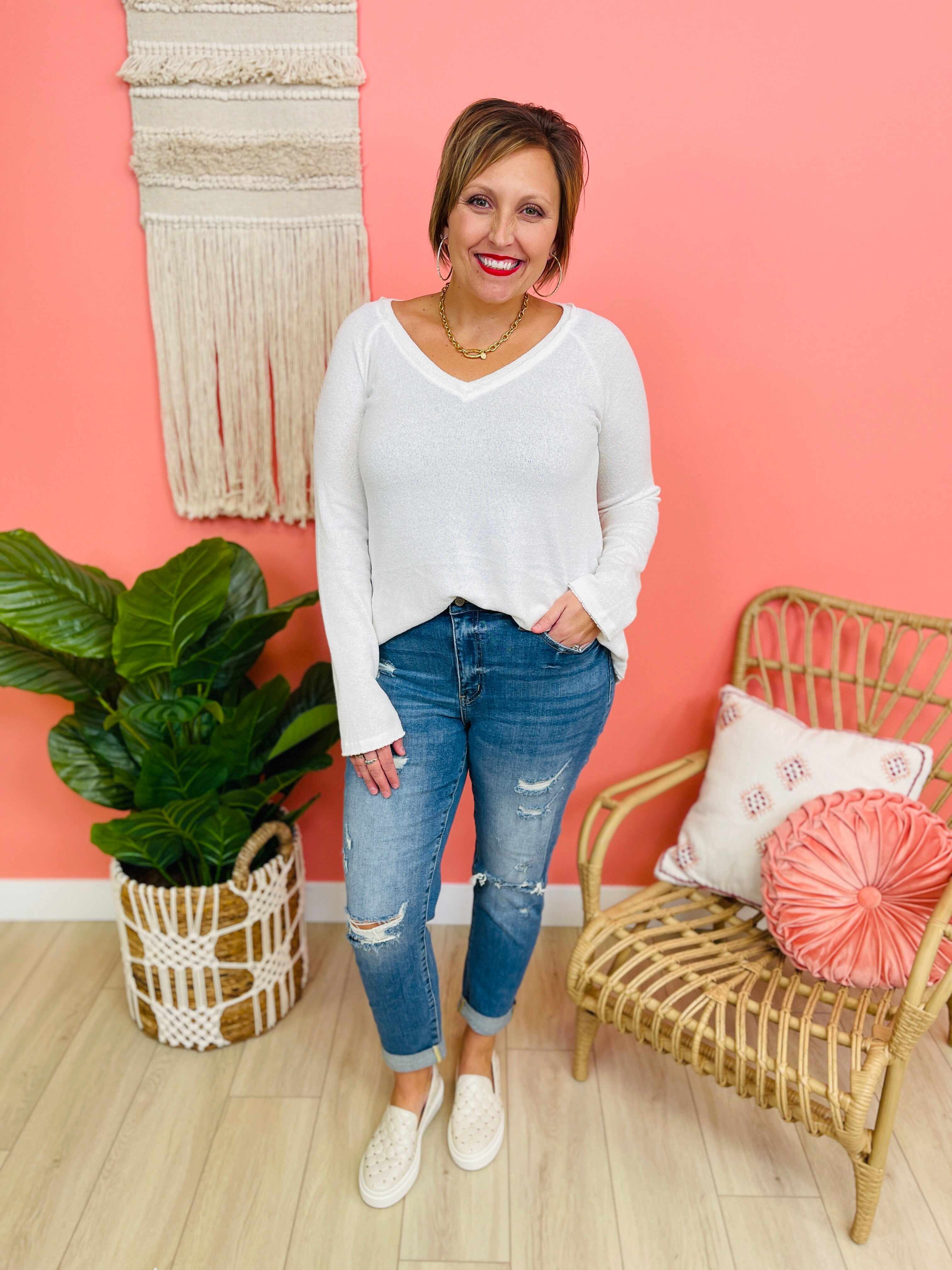 PLUS/REG New Year, New Boyfriend Jeans