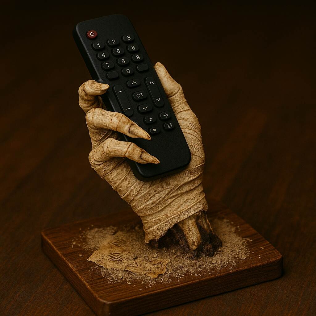 Zombie Hand Remote Holder