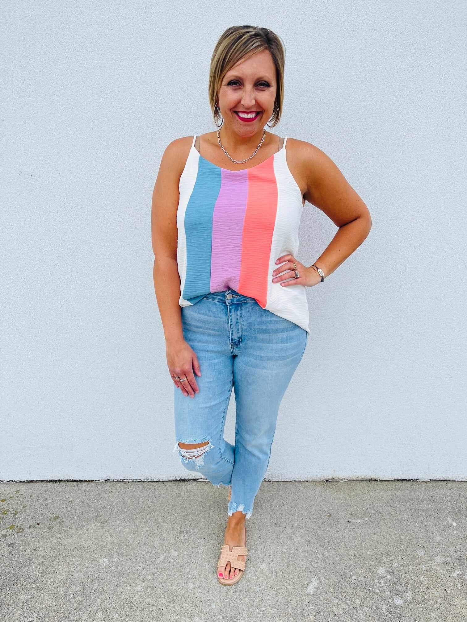 PLUS/REG Lighten Up Boyfriend Jeans