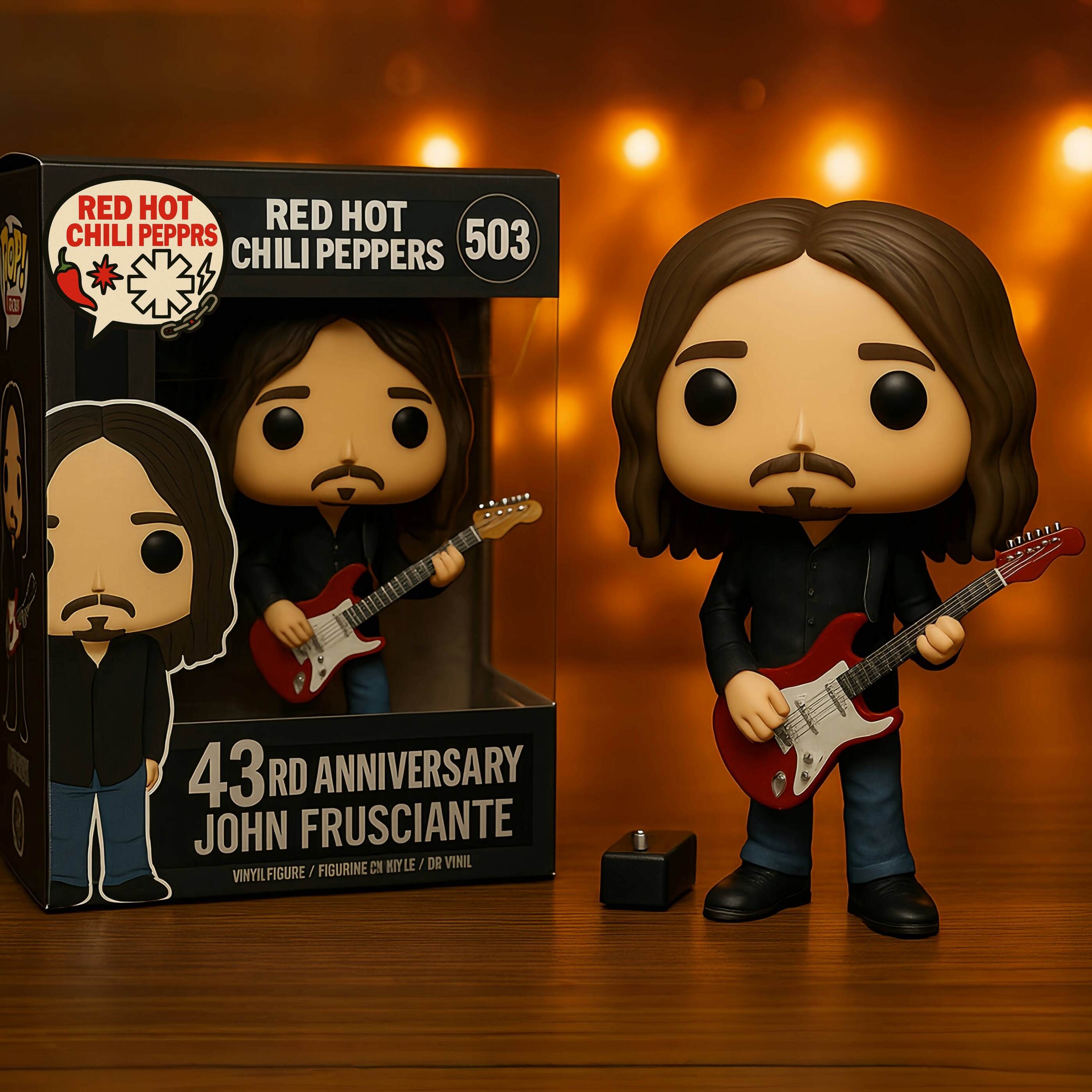 Red Hot Chili Peppers 43th Anniversary POP Figure!
