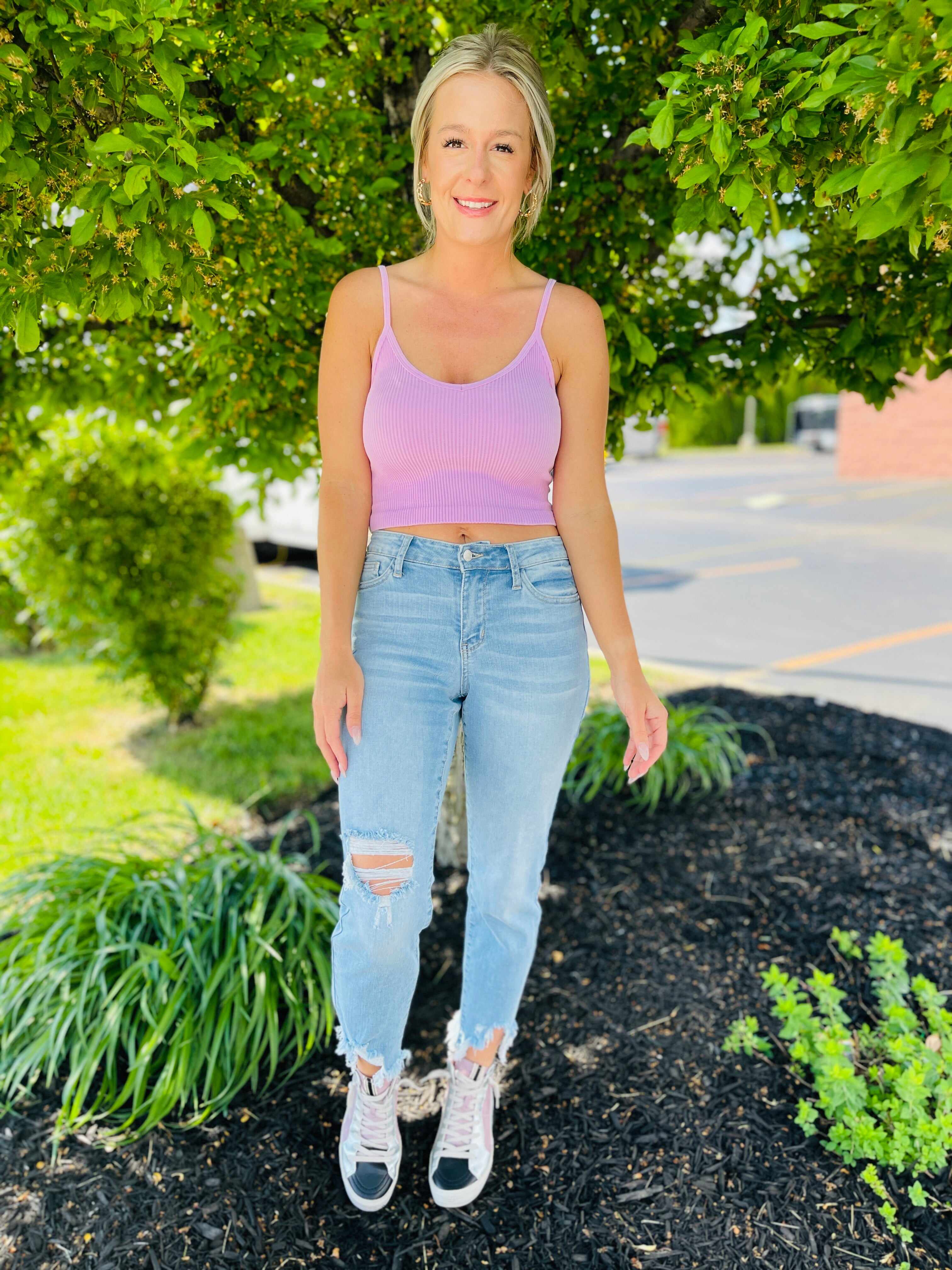 PLUS/REG Lighten Up Boyfriend Jeans