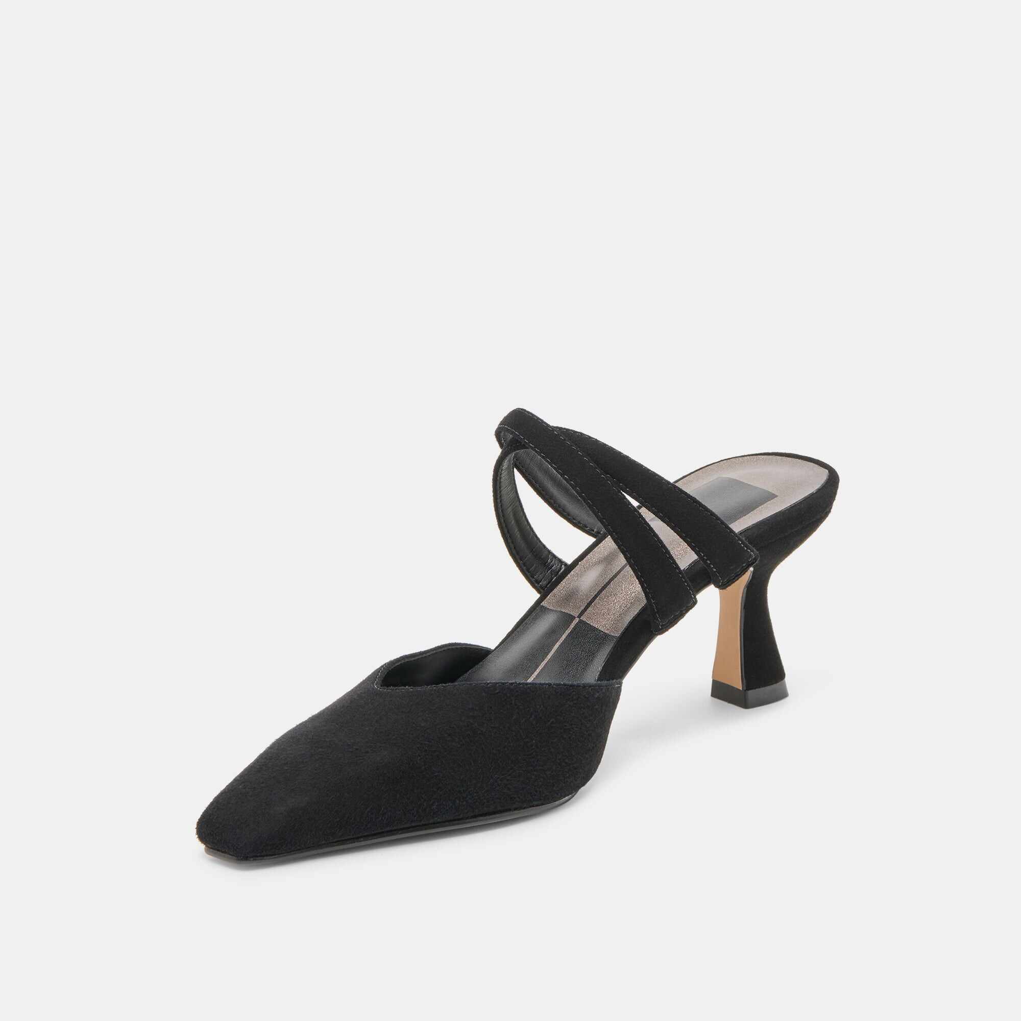LINORE HEELS ONYX SUEDE