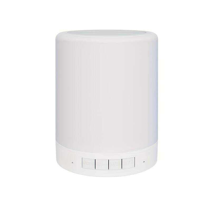 1pc Wireless Night Light Speaker Bass Mini Sound For School Supplies Home Decor, Office, Camping