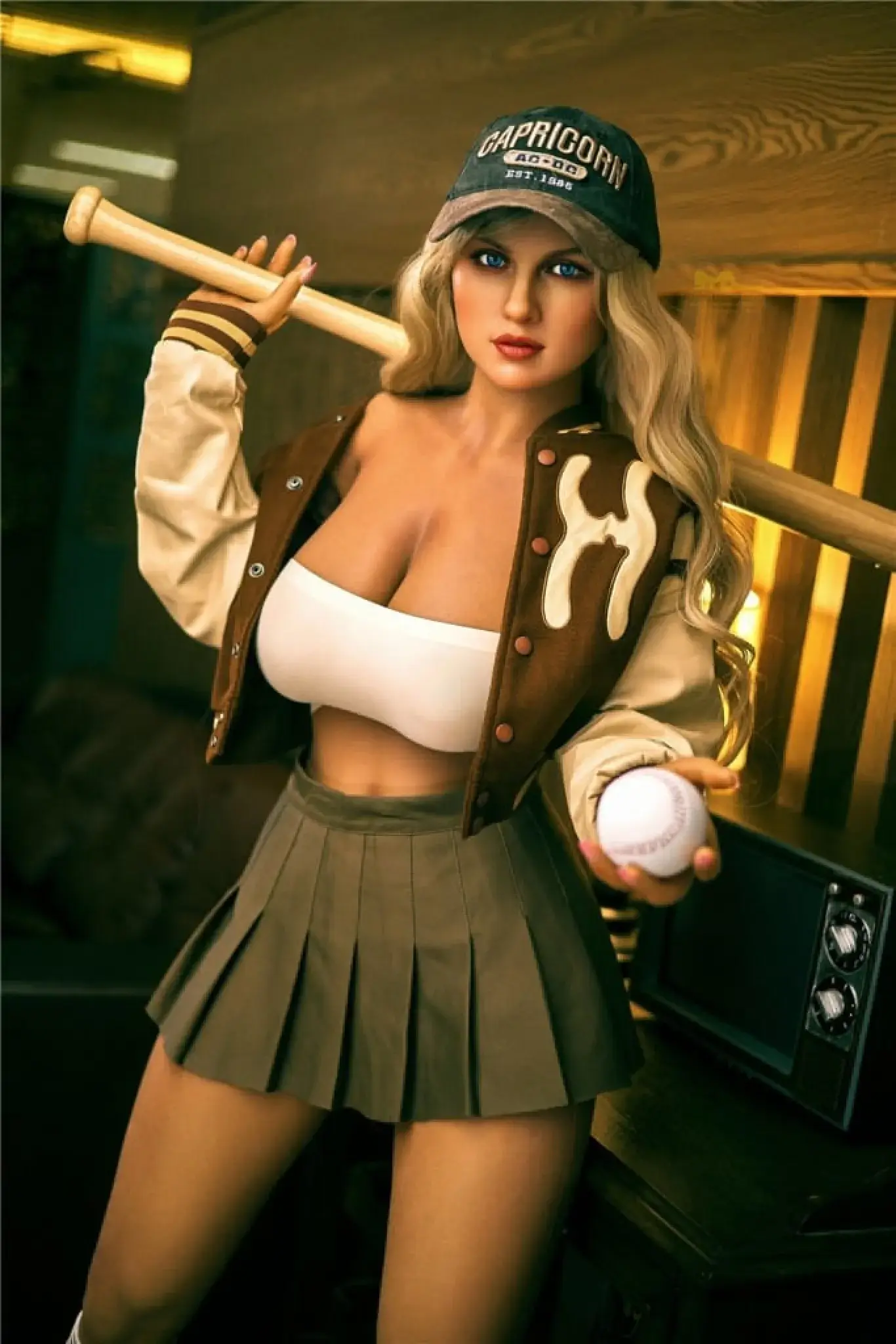 Hazel Blonde full Silicone IRONTECH Doll