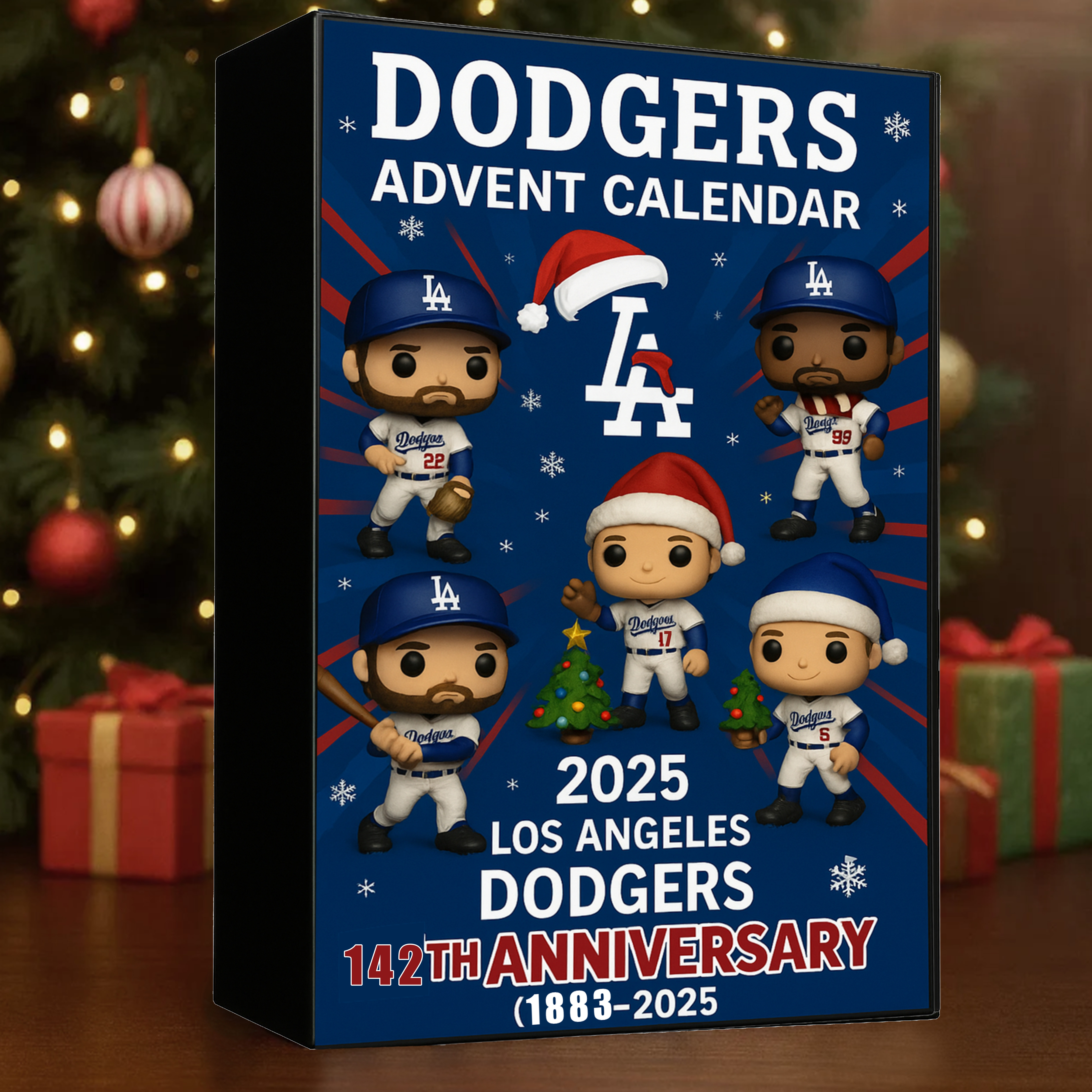 LA Dodgers 142nd Anniversary 2025 Advent Calendar