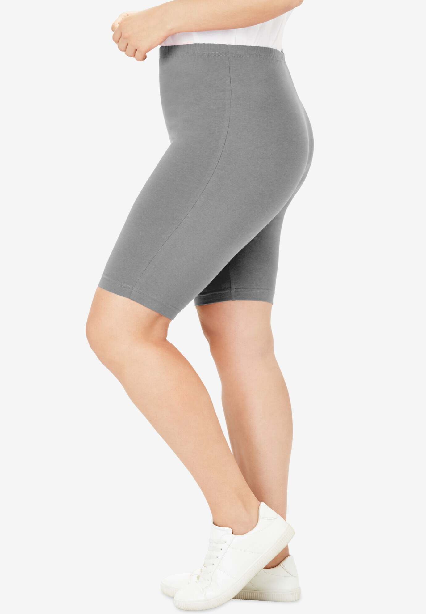 Stretch Cotton Bike Short
