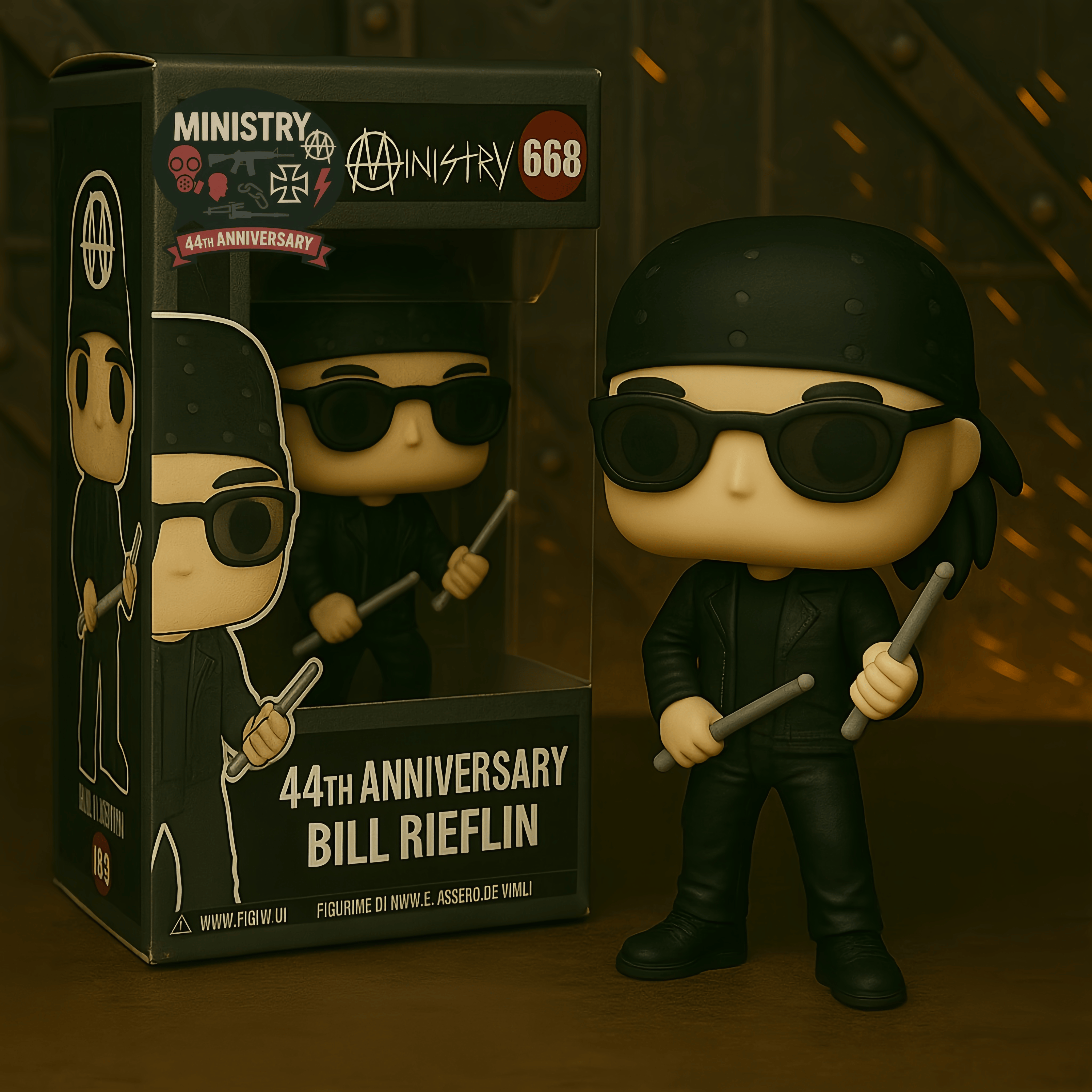 Ministry 44th Anniversary POP Figure!